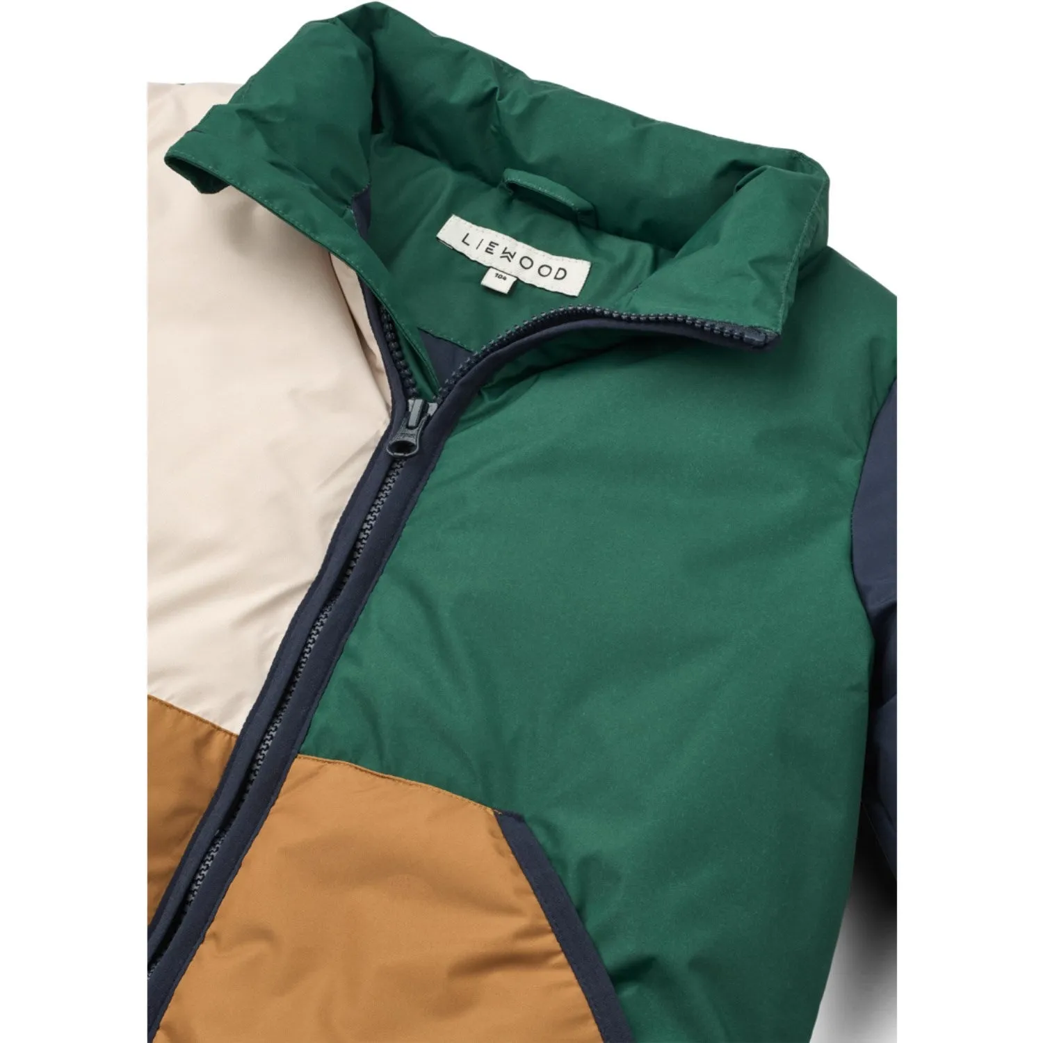 LIEWOOD Apple Red Multi Mix Brantley Jacket Thermal-Lined Wardrobe-Staple