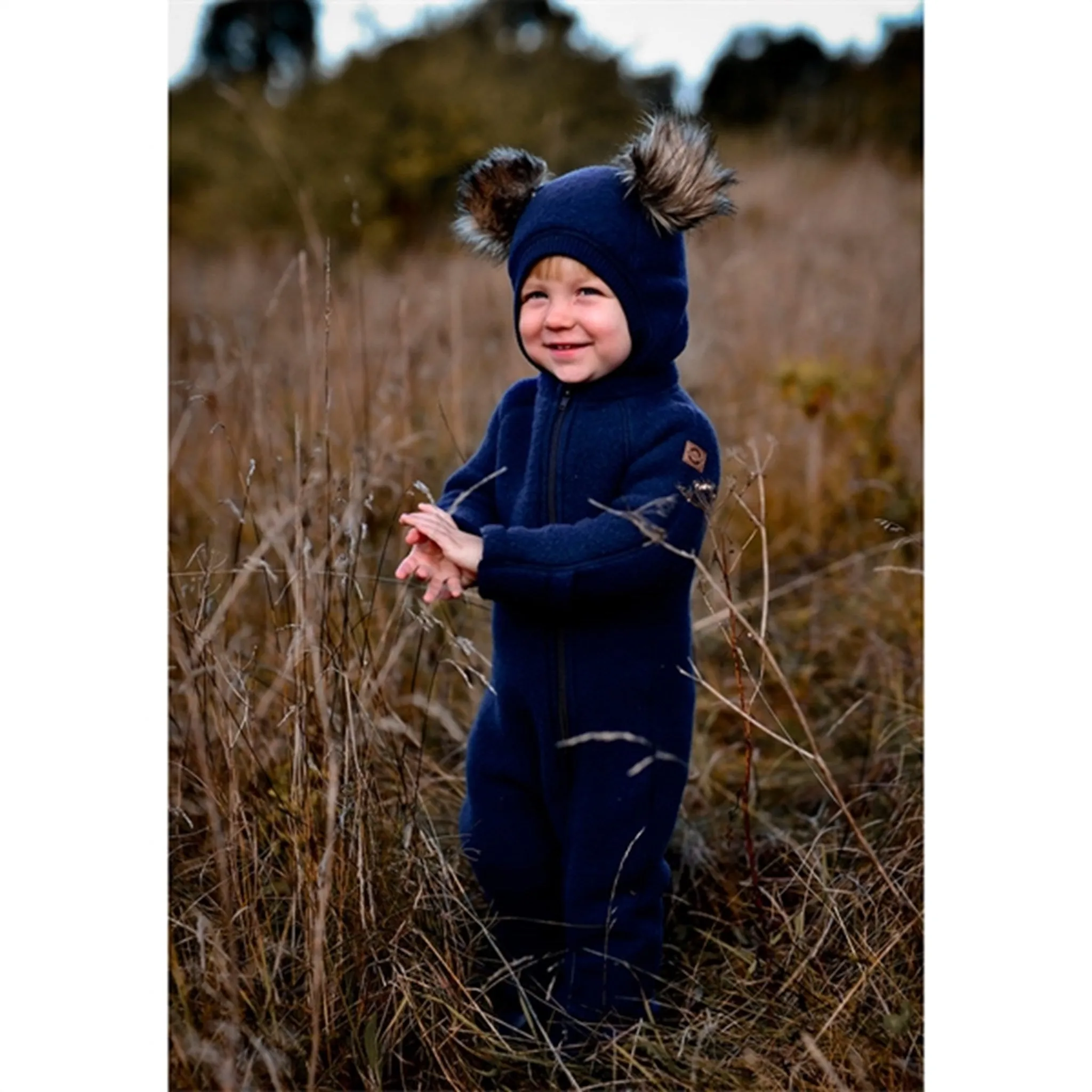 Mikk-Line Wool Baby Suit Blue Nights Casual outdoor shirt Dance-Party