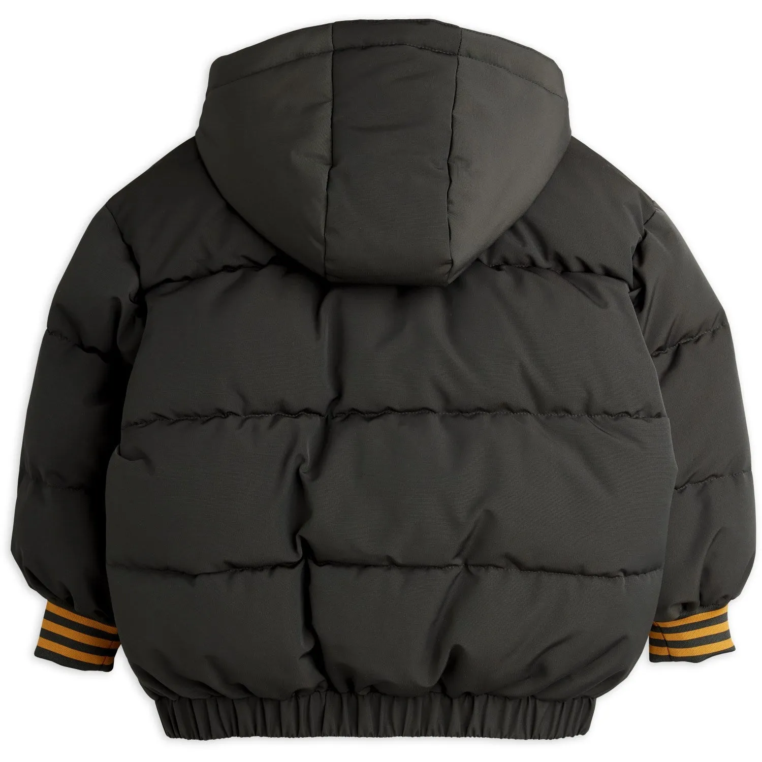 type Reinforced Shoulders Mini Rodini Black Ritzratz Patch Puffer