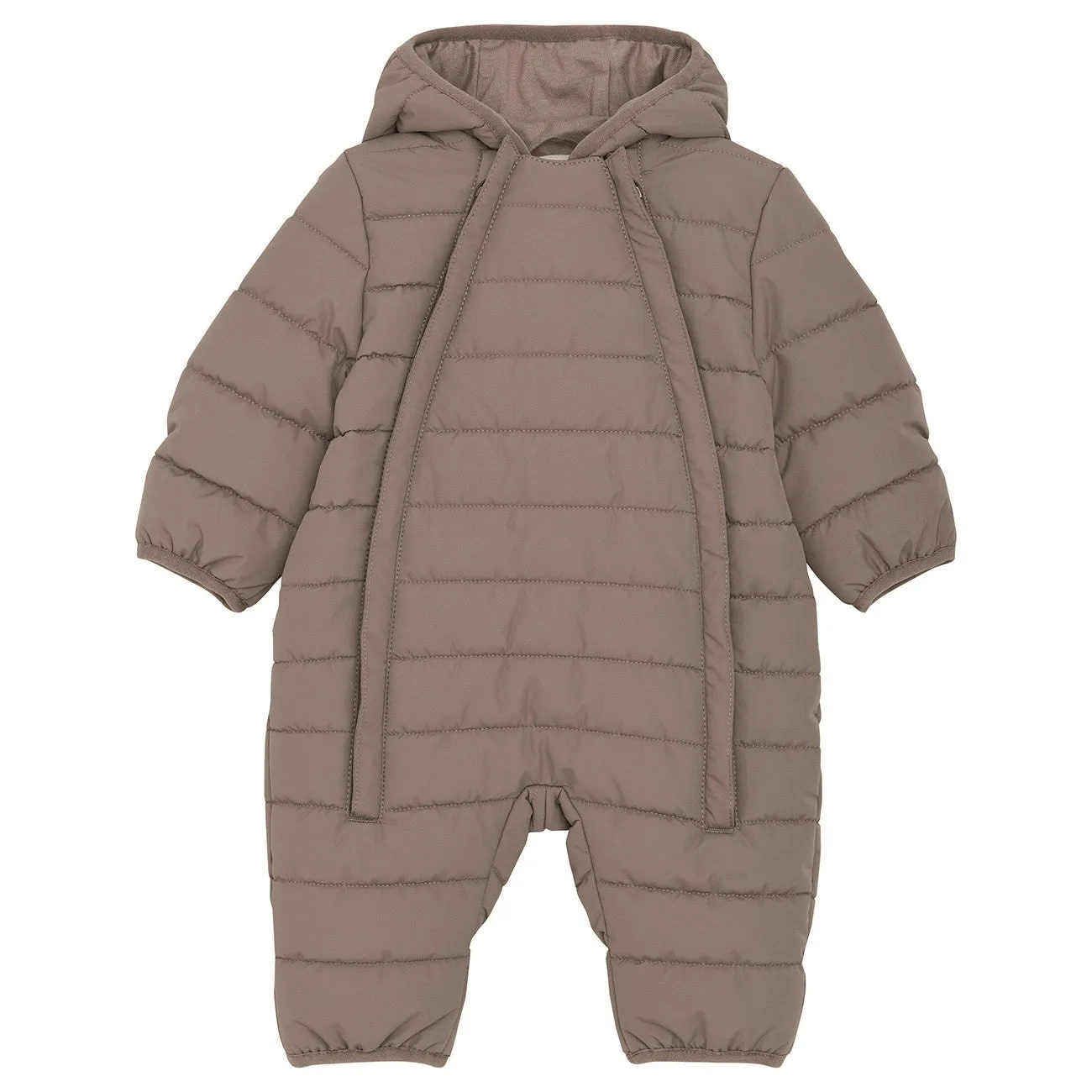 FIXONI Deep Taupe Snowsuit w. Lining Effortless weekend blouse