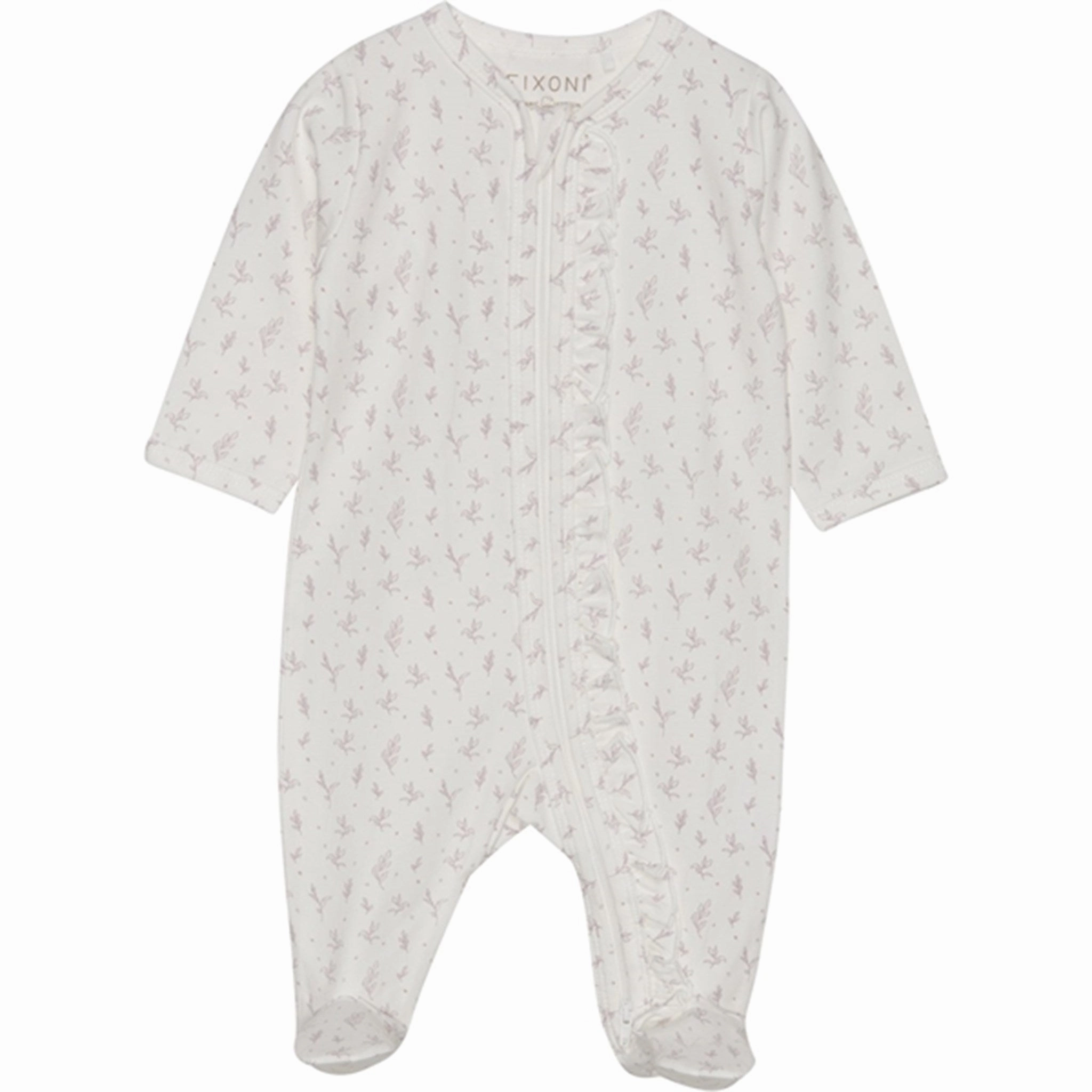 Simple Chic Soft Party FIXONI Egret Night Suit