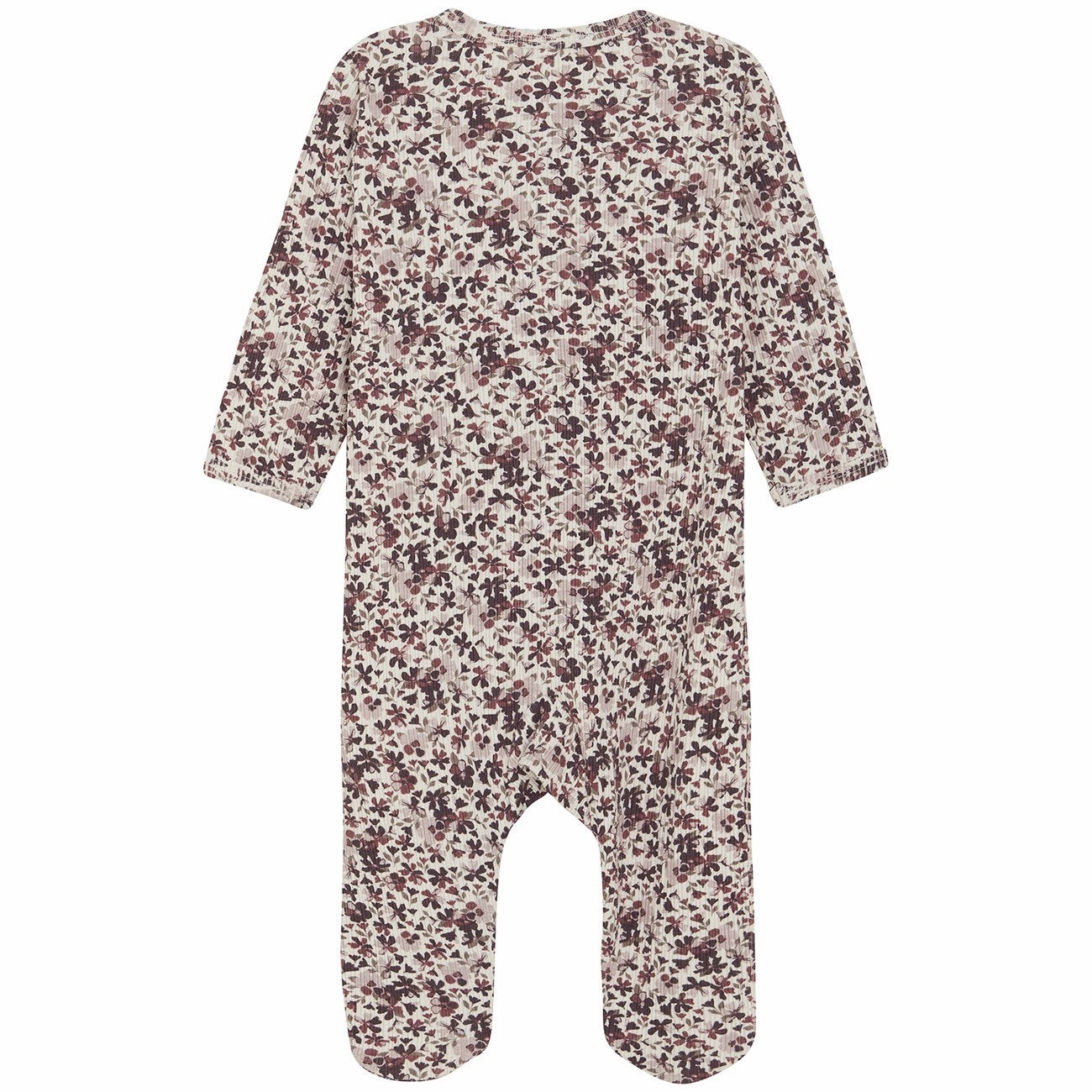 FIXONI Huckleberry Nightsuit Ls W. Feet Rib Sporty Travel