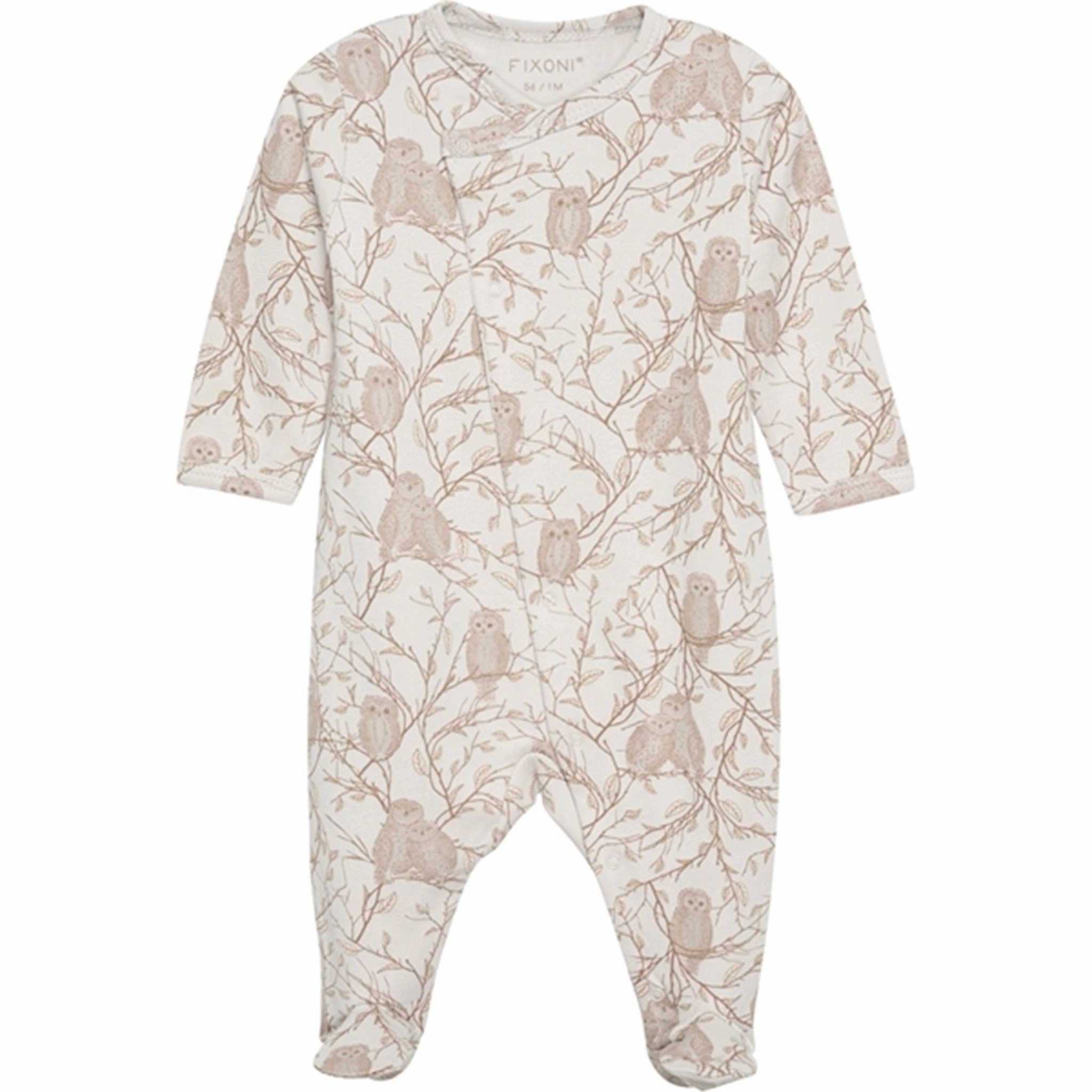 Dinner Kids Training Basic FIXONI Mushroom Nightsuit w. Feet