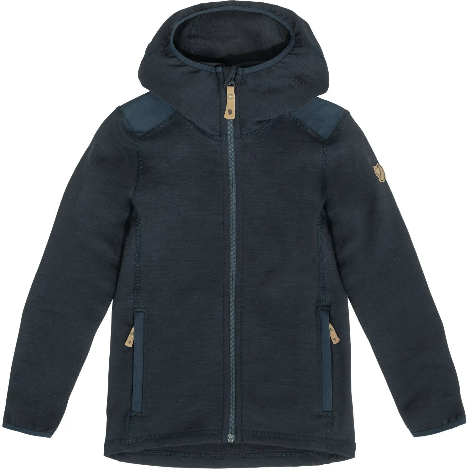 Cozy Touch Fj?llr?ven Dark Navy Kids Keb Fleece Hoodie