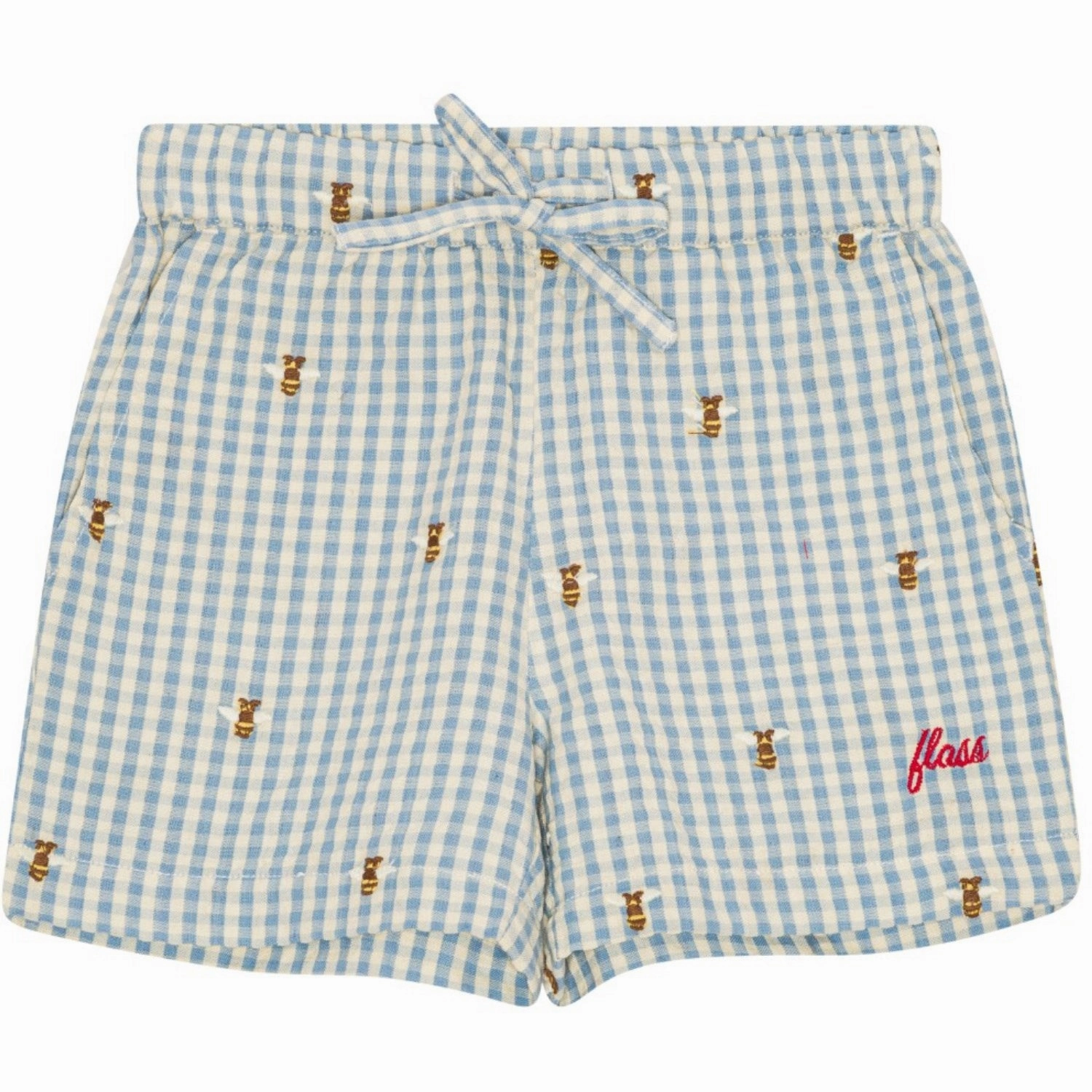 Fl?ss Bee Gingham Oliver Shorts Anti Static Fabric Breathable Mesh Panels