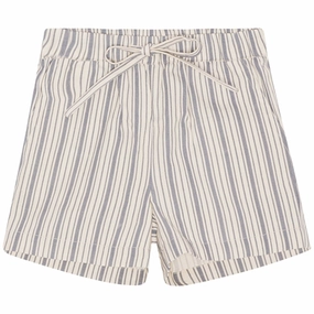 Comfort waistband suede look Fl?ss Nori Shorts Misty Stripe