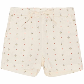 Fl?ss Wilma Shorts Heart Print Gusseted Crotch Design