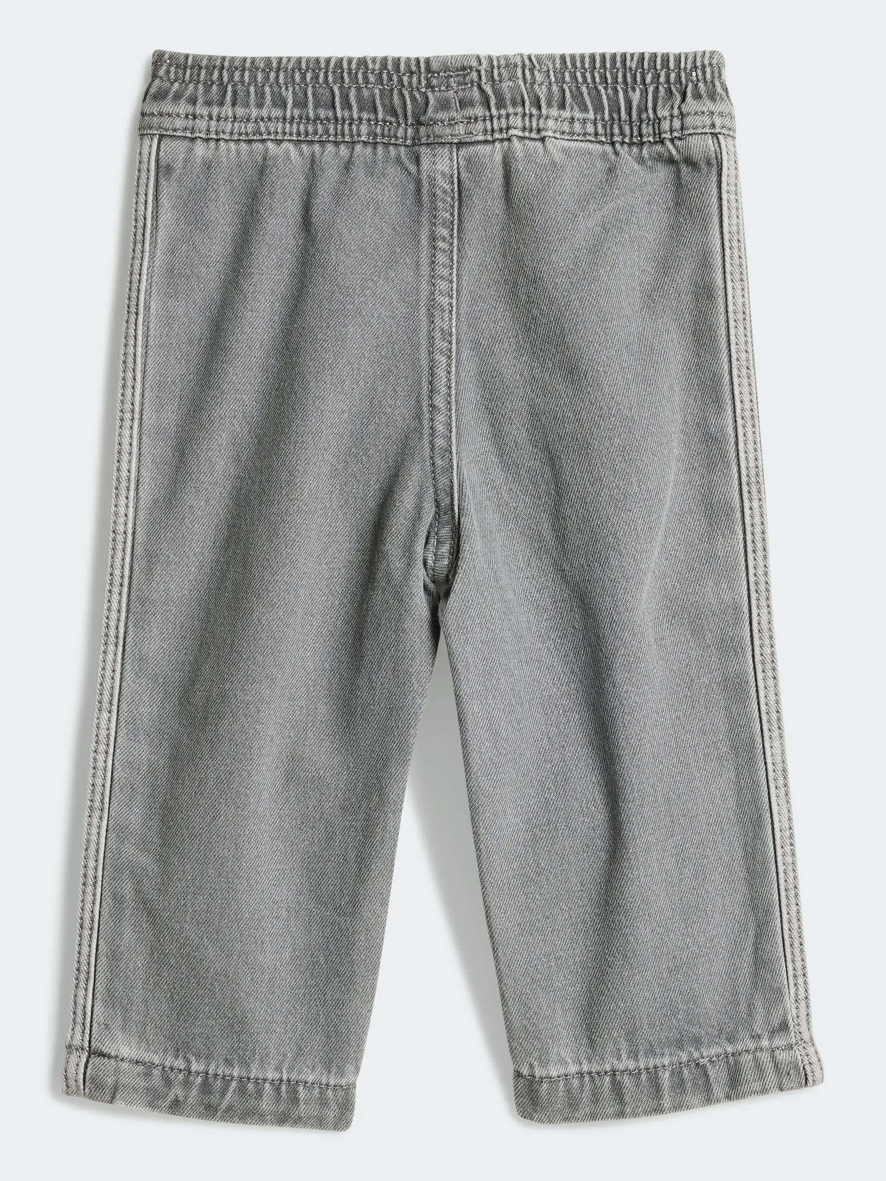 Denim Long Sleeve Set Infants Friction Reducing Lining