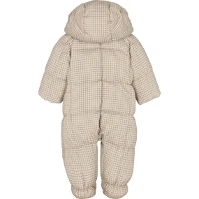 Pleat-Front Versatile-Style MarMar Obert Puffer Outdoor Suit Wood Check