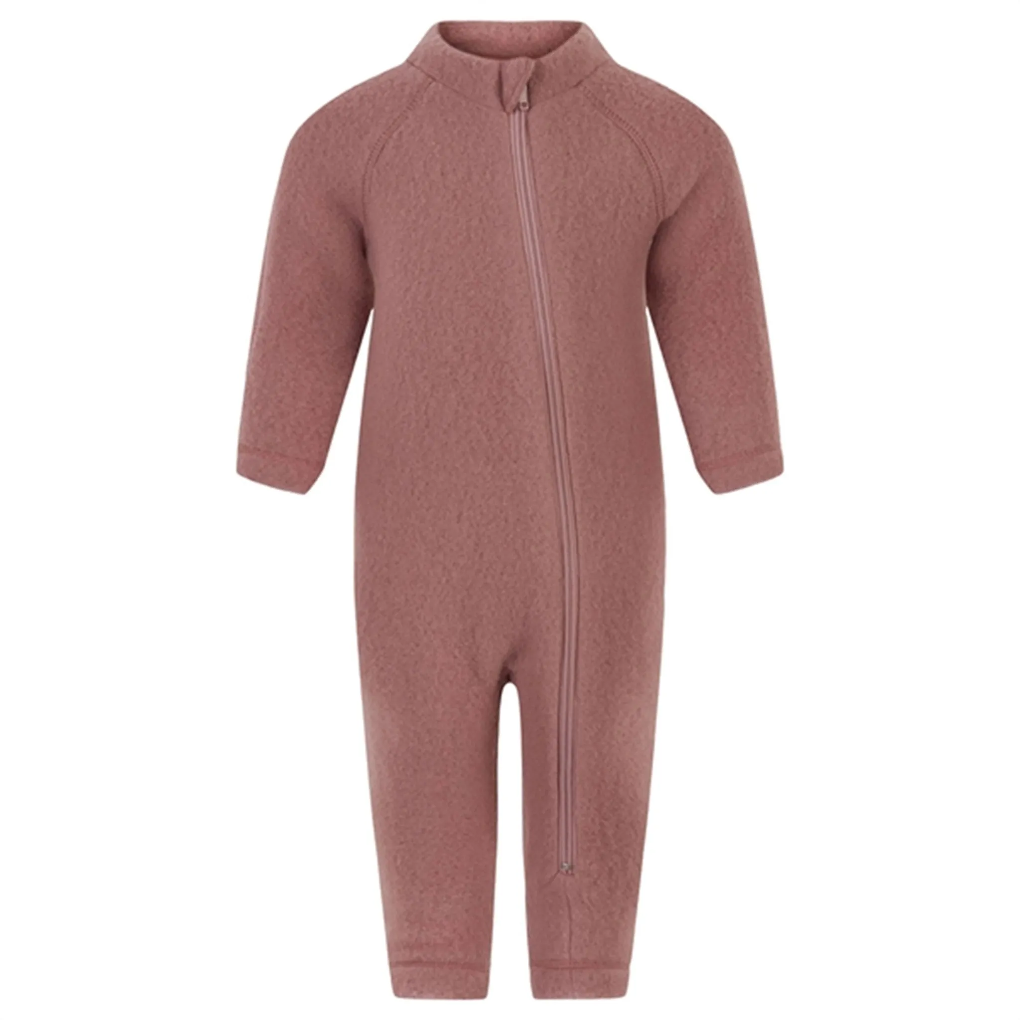 Must-have Keyhole-Back Mikk-Line Wool Baby Suit Burlwood