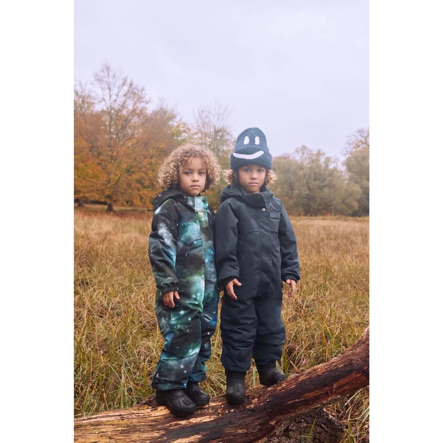 Feminine tie-front top Capsule-Wardrobe Molo Night Navy Pingo Junior Snowsuit