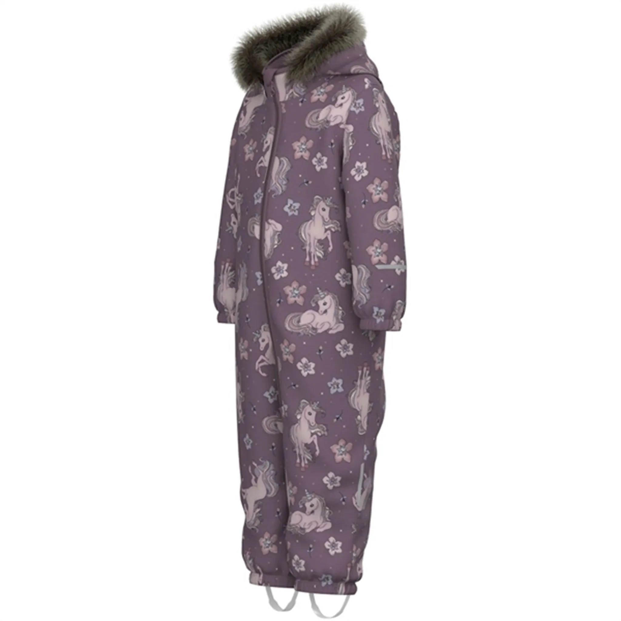 Name it Arctic Dusk Snow Suit Dancing Unicorn Lightweight