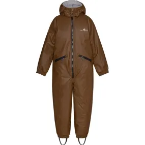 windproof Statement-Print Ver de Terre Rubber Wintersuit Kangaroo
