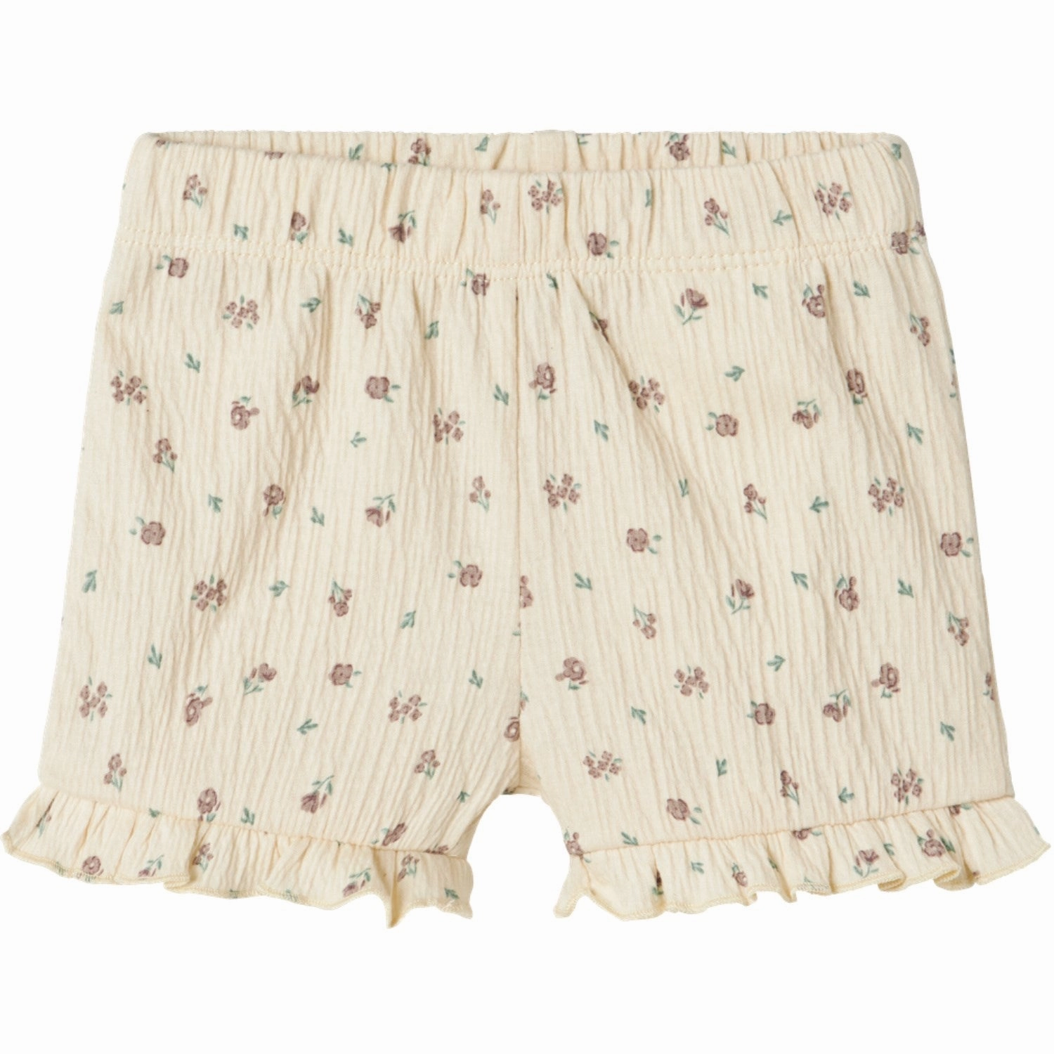 Name It Bleached Sand Jannis Shorts Rubberized Waistband