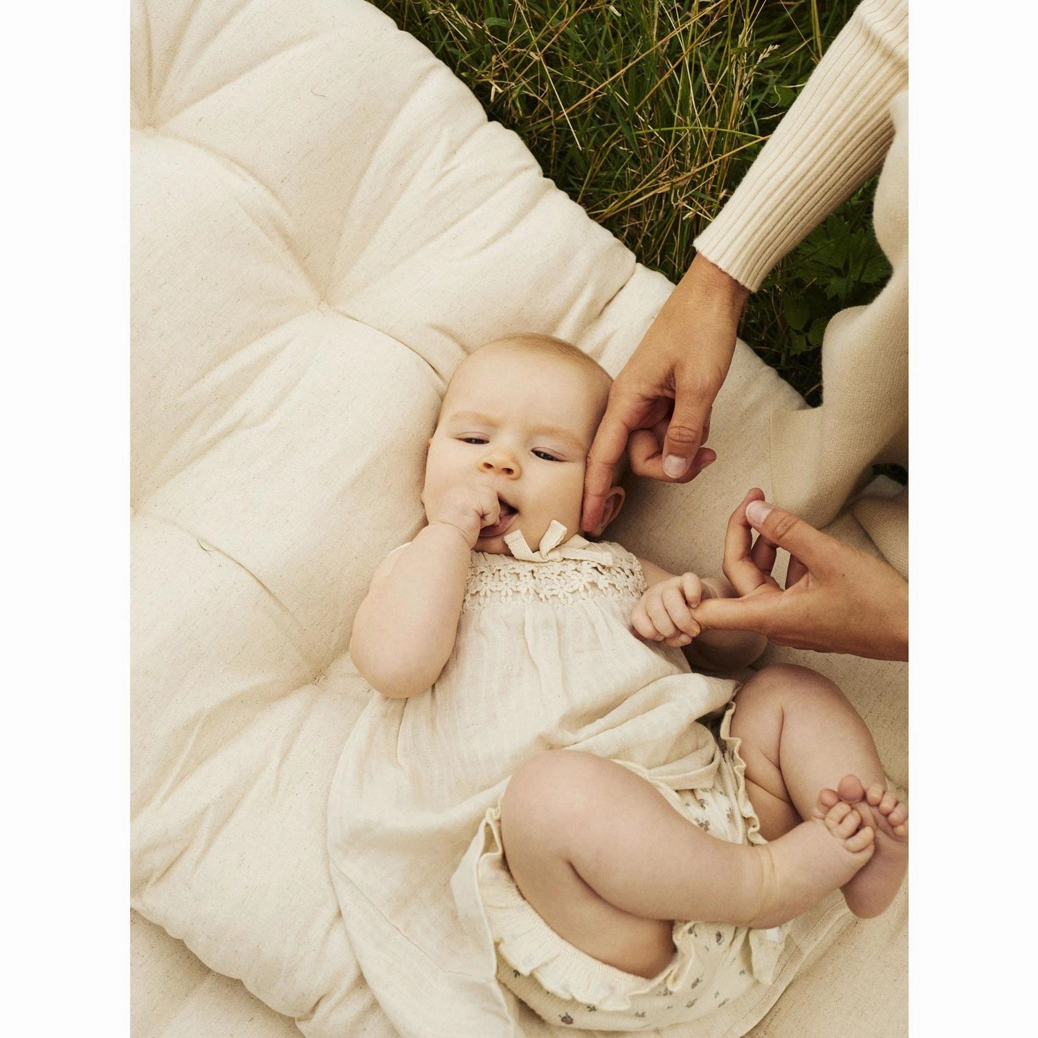 Name It Bleached Sand Jannis Shorts Mid - rise