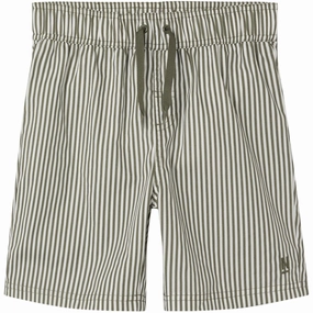 Summer Adventure Holiday Ready Name It Dusty Olive Zeer Swim Shorts