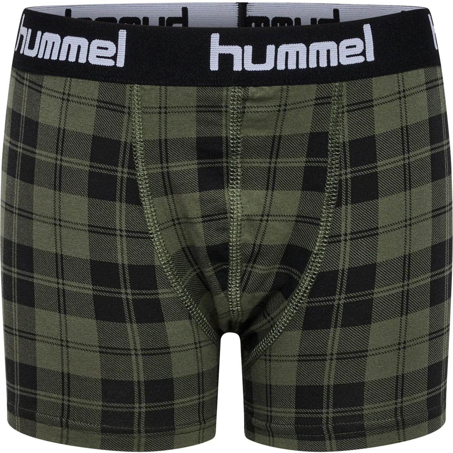 Hummel Dusty Olive Nolan Boxers 2-Pack Classic staple Relax Style
