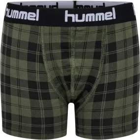 Hummel Dusty Olive Nolan Boxers 2-Pack Comfort Layer