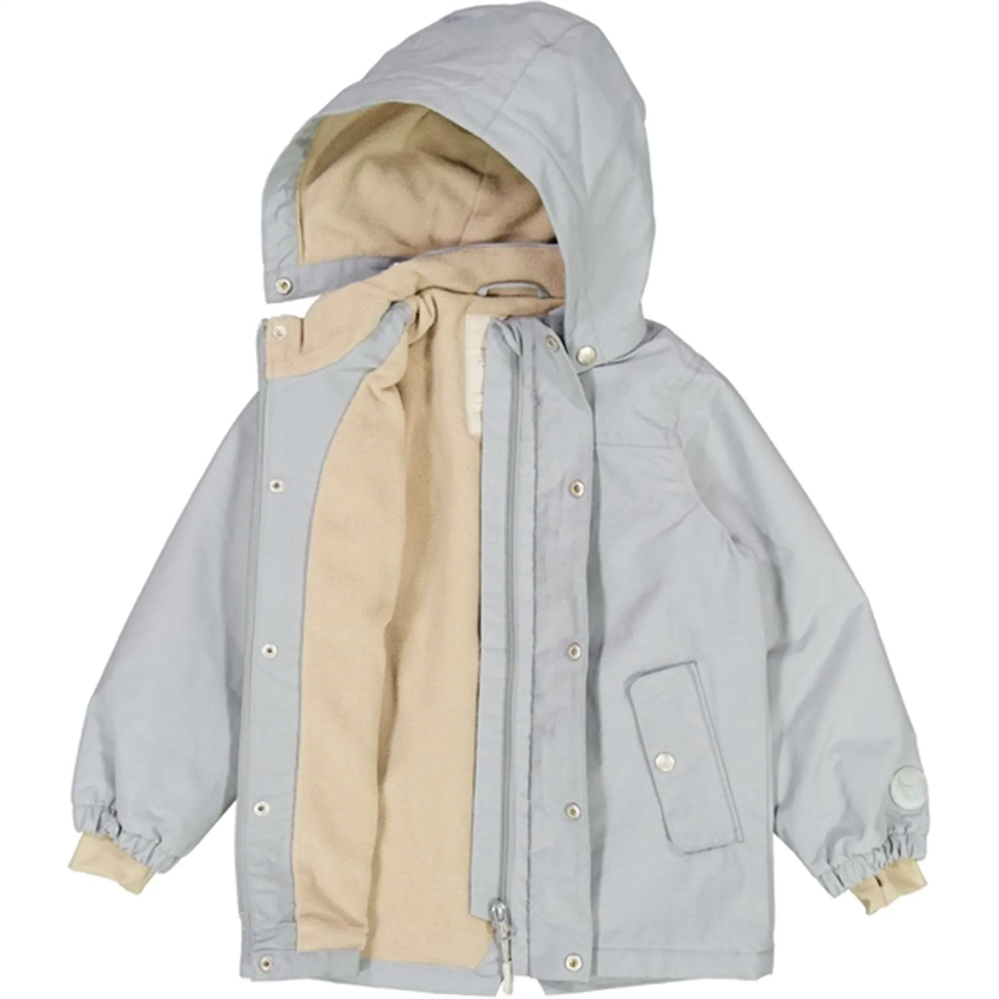 Lightweight Outerwear Mix - and - Match Wheat Jacket w. Fleece Karl Tech Cloudy Sky