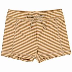Stylish Choice Wheat Golden Green Stripe Ulrik Swim Pants