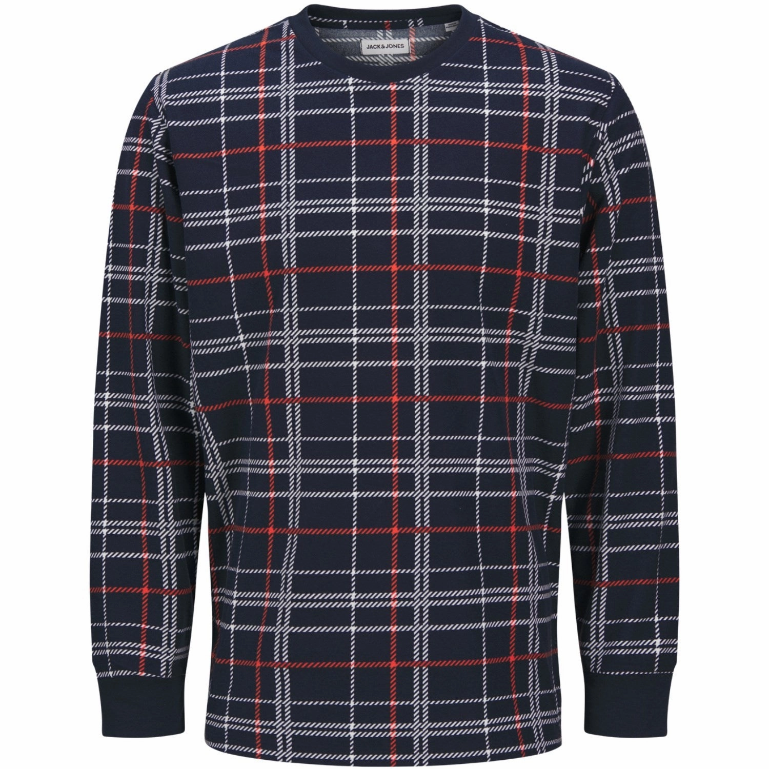 Flexible Waistband Nap Mode Jack & Jones Junior Navy Blazer Printed Lounge Set