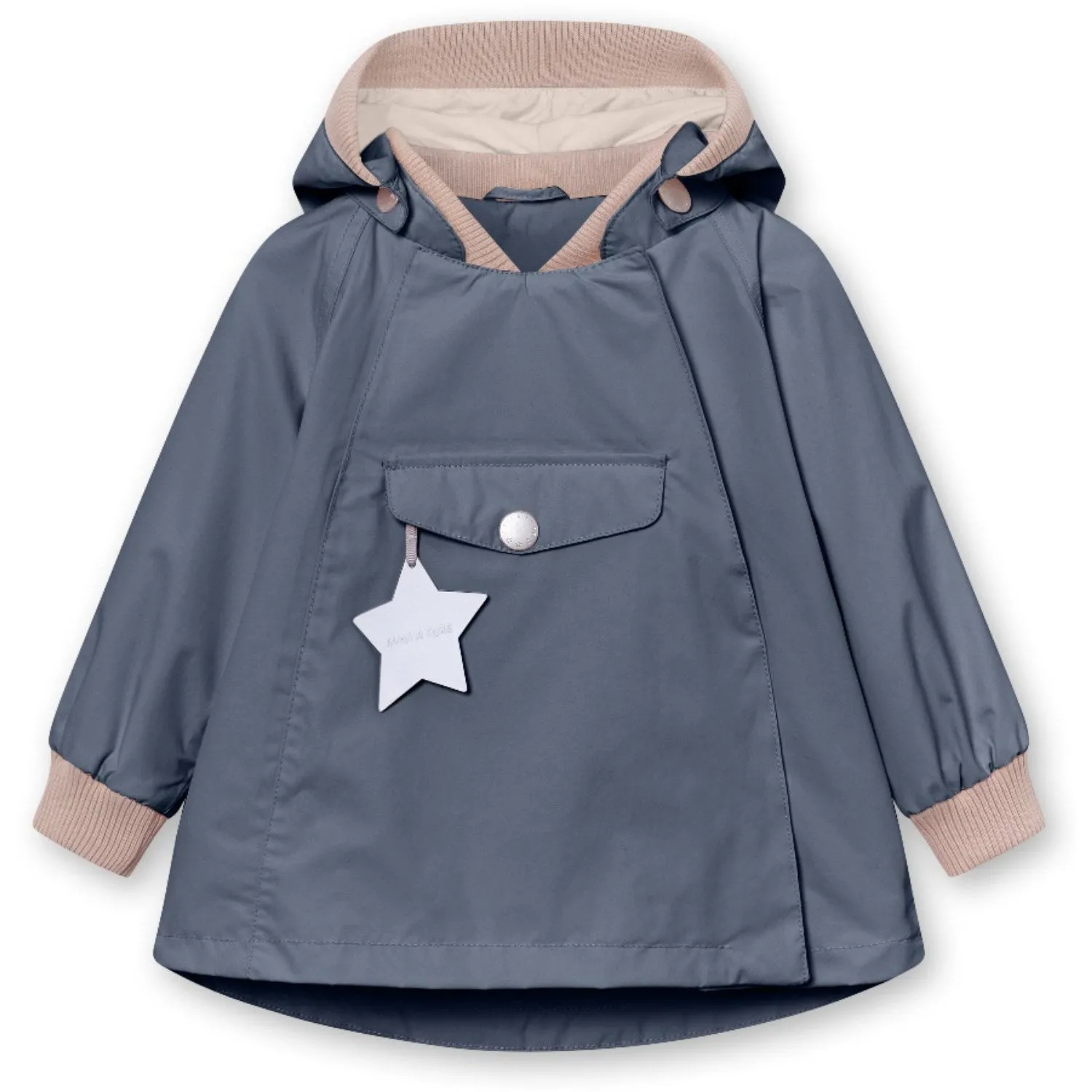 Button-up Mini A ture Ombre Blue Wai Spring Jacket. GRS