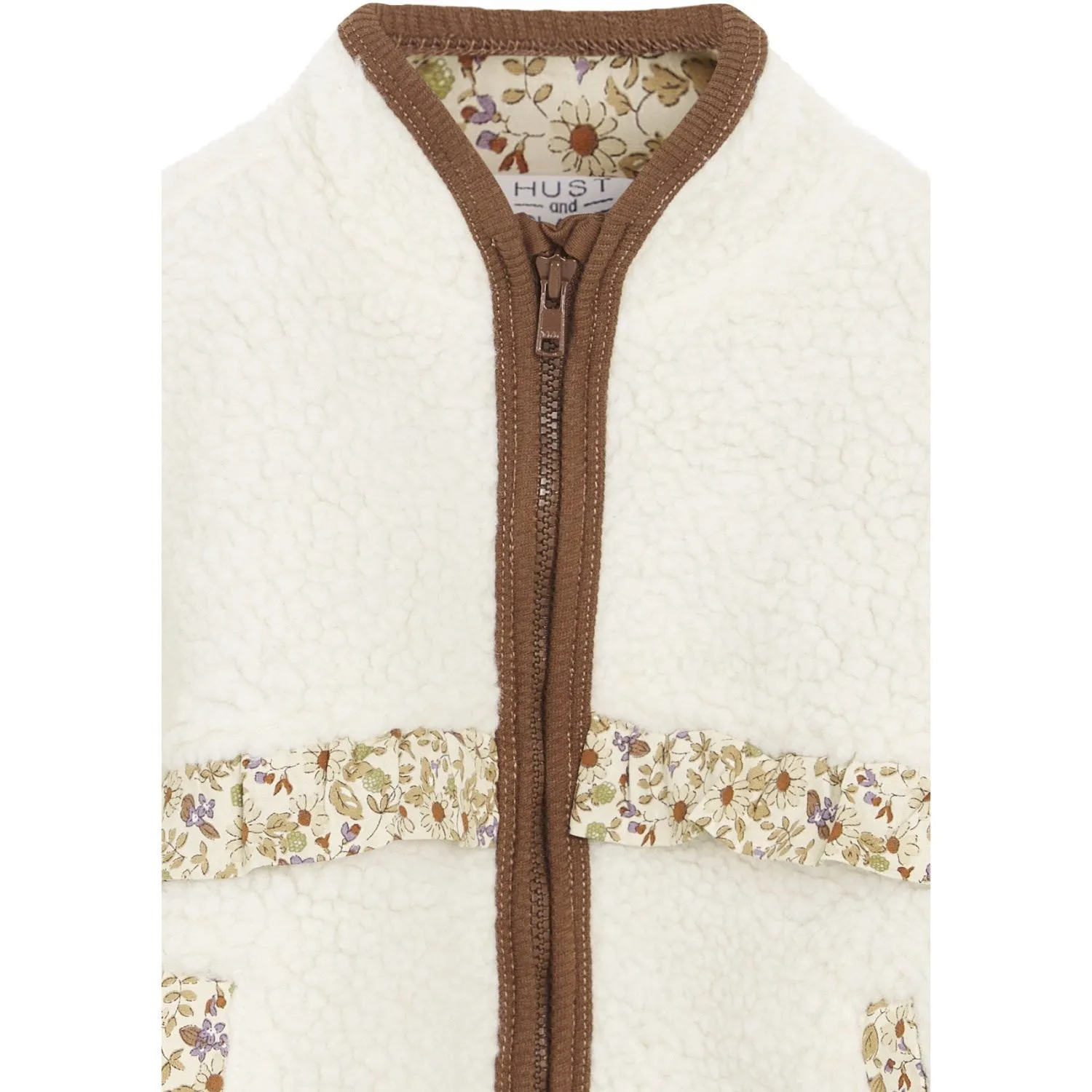 release moonlight Hust & Claire Oat Milk Mini Emi Jacket