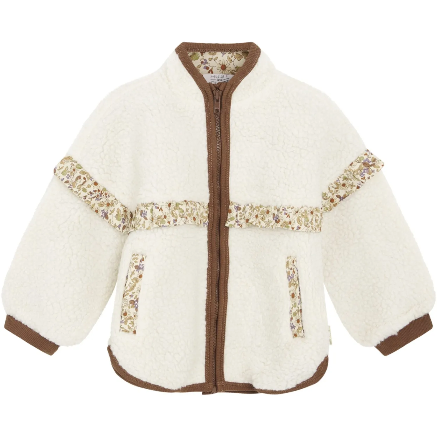 Hust & Claire Oat Milk Mini Emi Jacket Rugged Outerwear