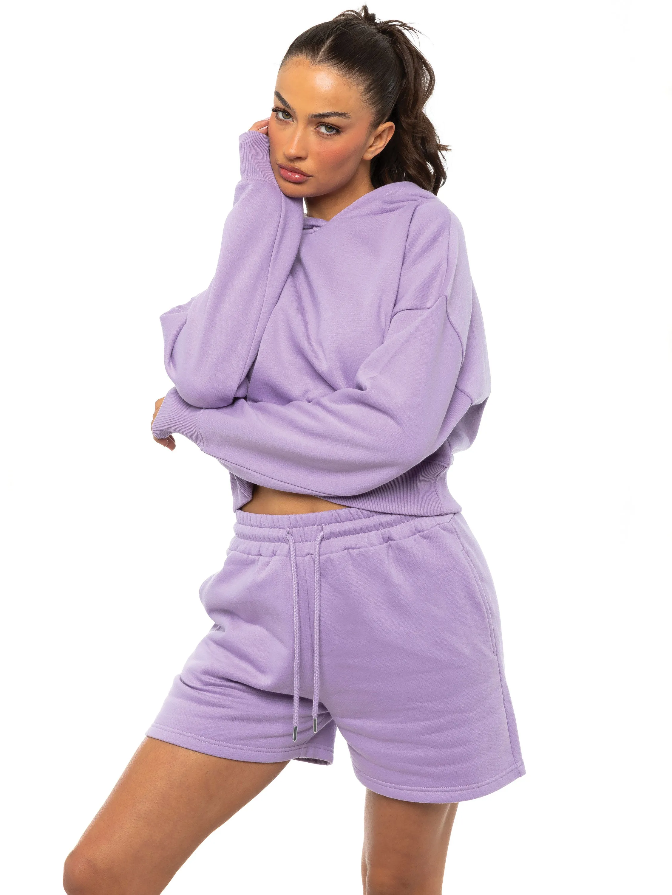 Enzo | Womens Cropped Hoodie Anti-fungal