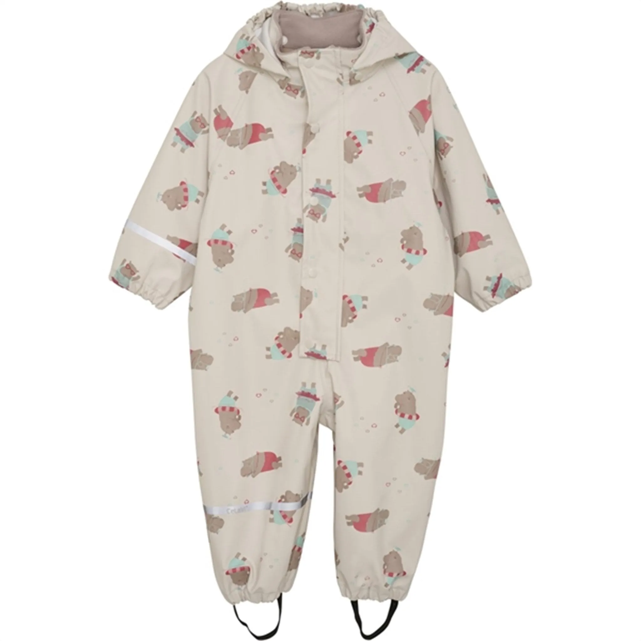 CeLaVi Rain Suit Aop Warm Taupe Versatile utility Breathable Shell