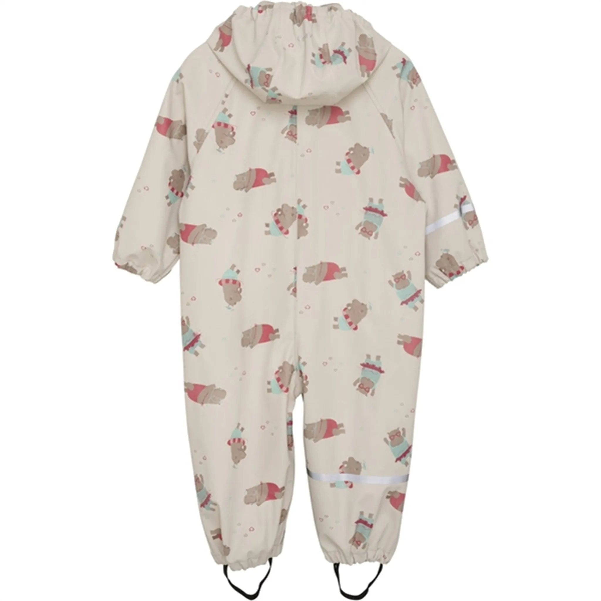 CeLaVi Rain Suit Aop Warm Taupe Comfortable Movement