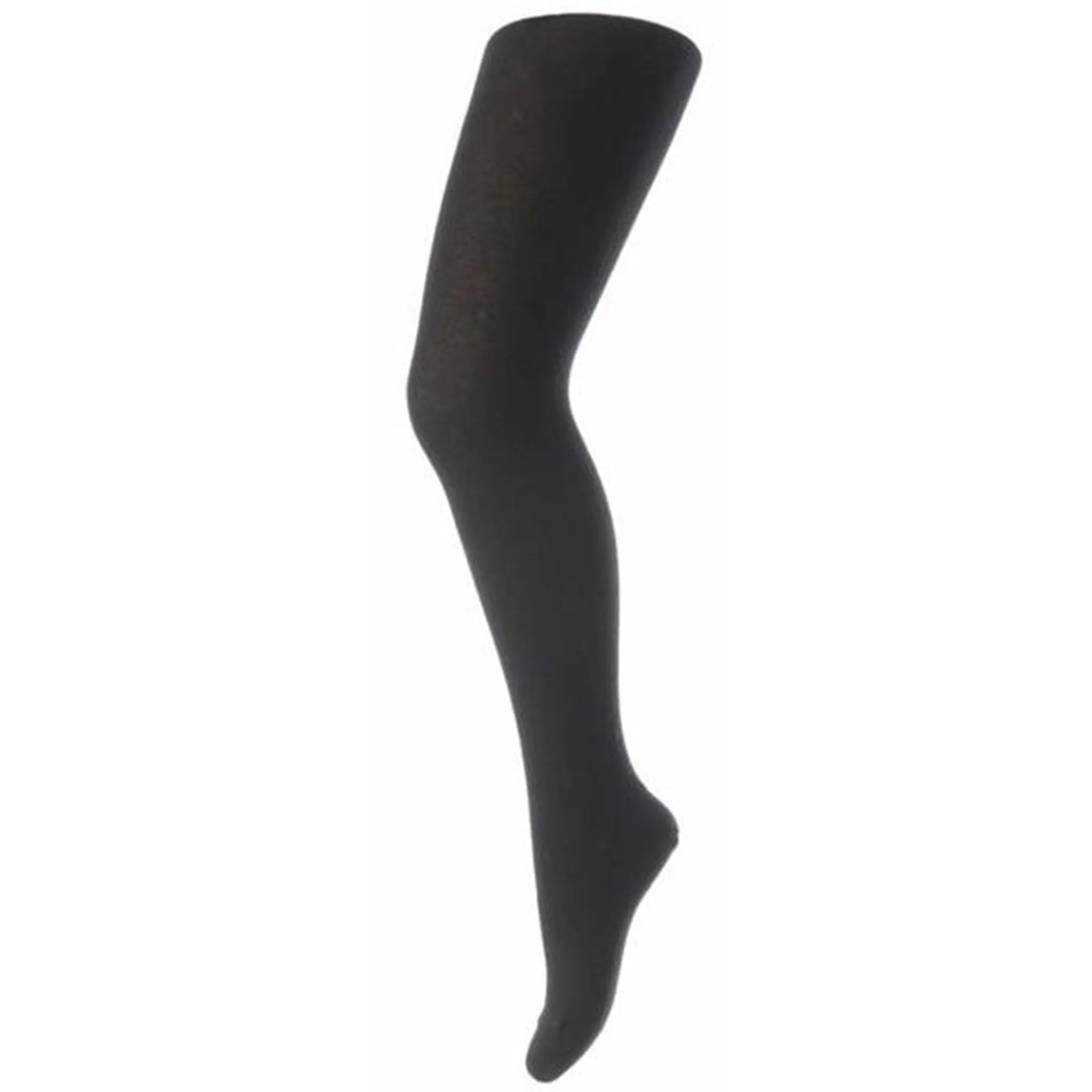 MP Wool/Cotton Plain Tights Black Tight