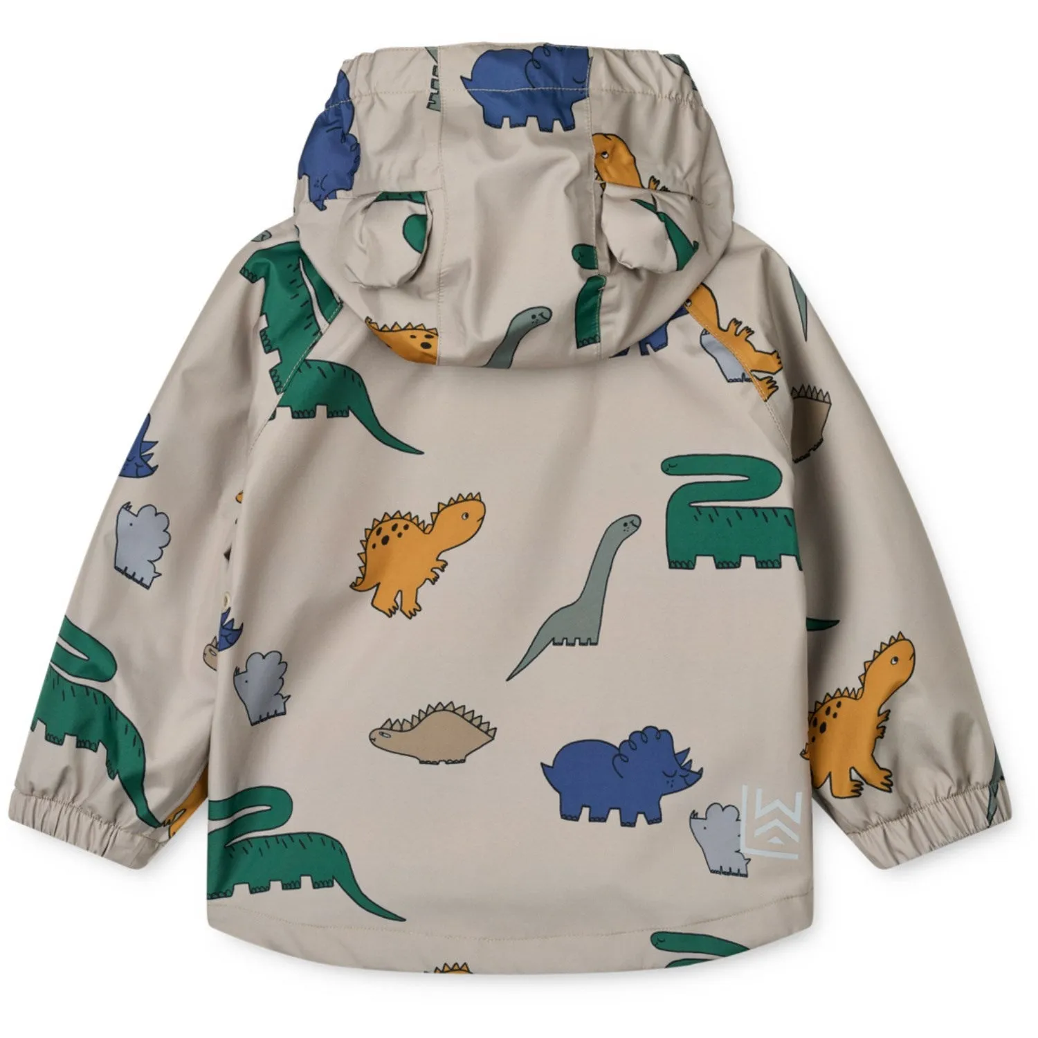 LIEWOOD Dinosaurs / Mist Manu Rainwear Set Rain Proof hypoallergenic material
