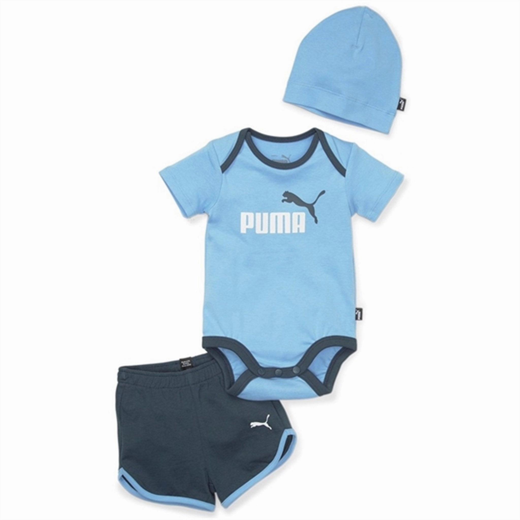 Organic Cotton Luxury Brand Puma Minicats Beanie Newborn Set Day Dream