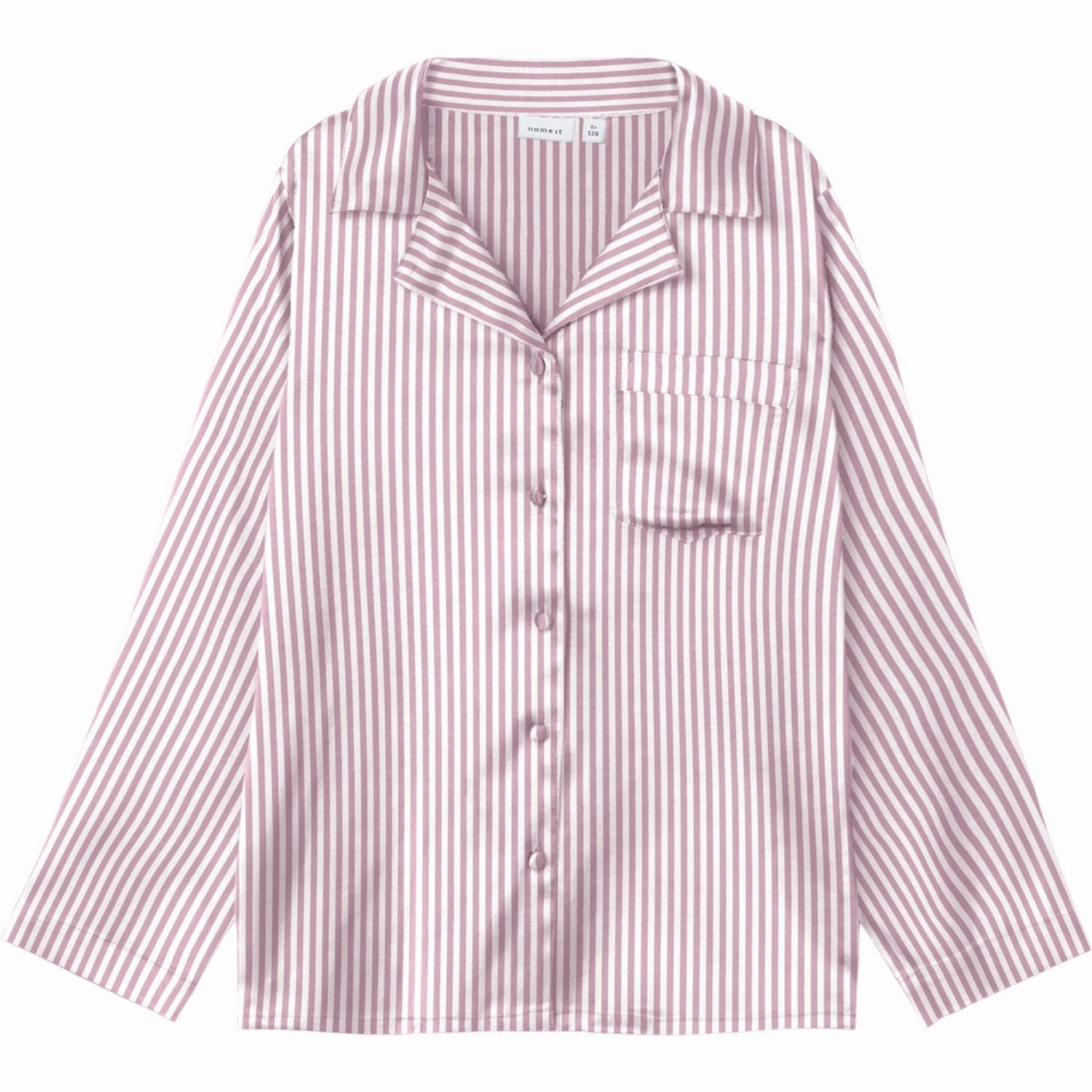 Name It Corsage Brigth White Ruth Pajamas Shirt Chill Home Calm Mood