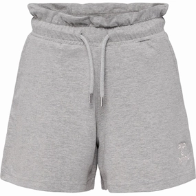 Hummel Grey Melange Jasmin Shorts beauty industry Tapered leg