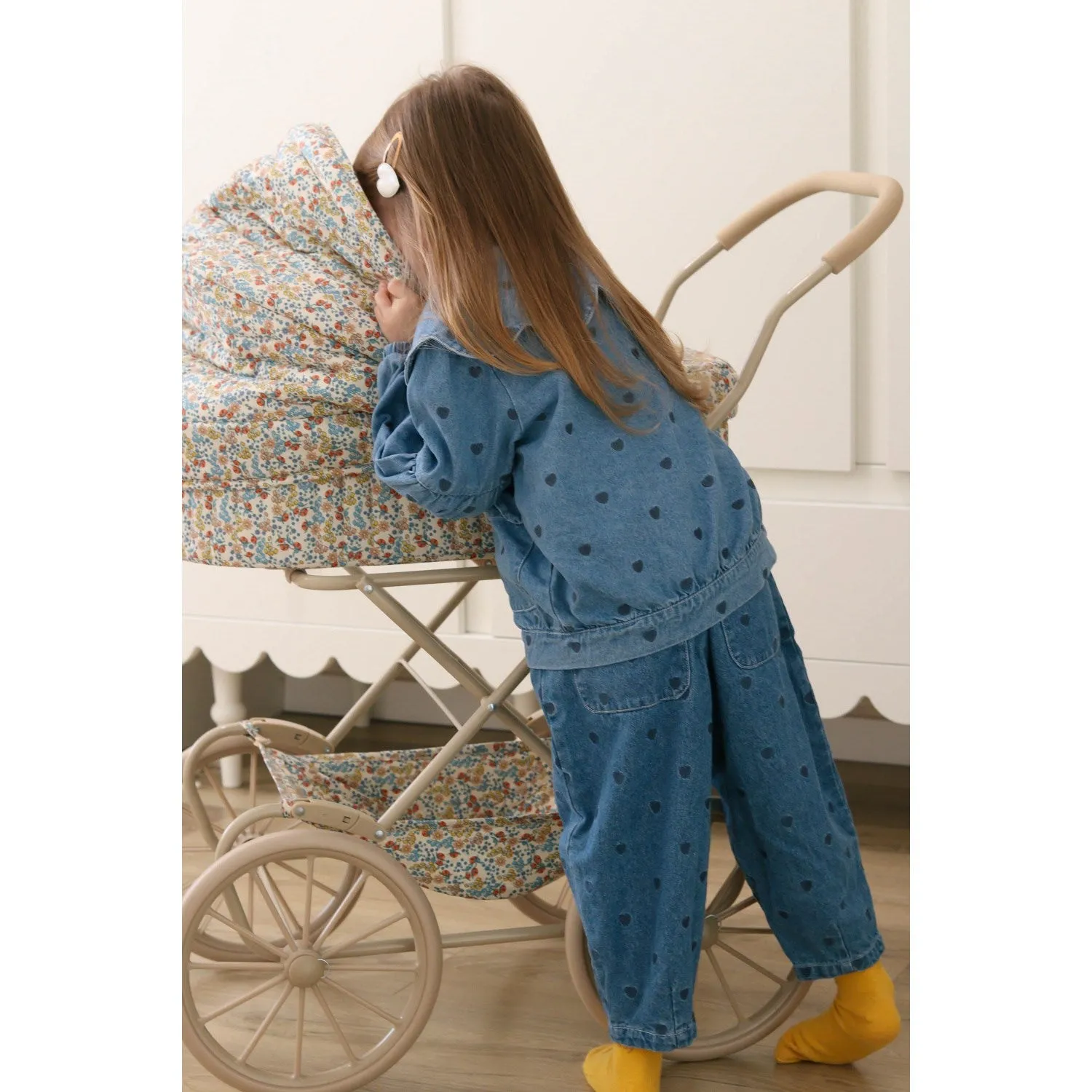 Fliink Light Denim Blue Donna Denim Bomber Jacket Overcome Generic