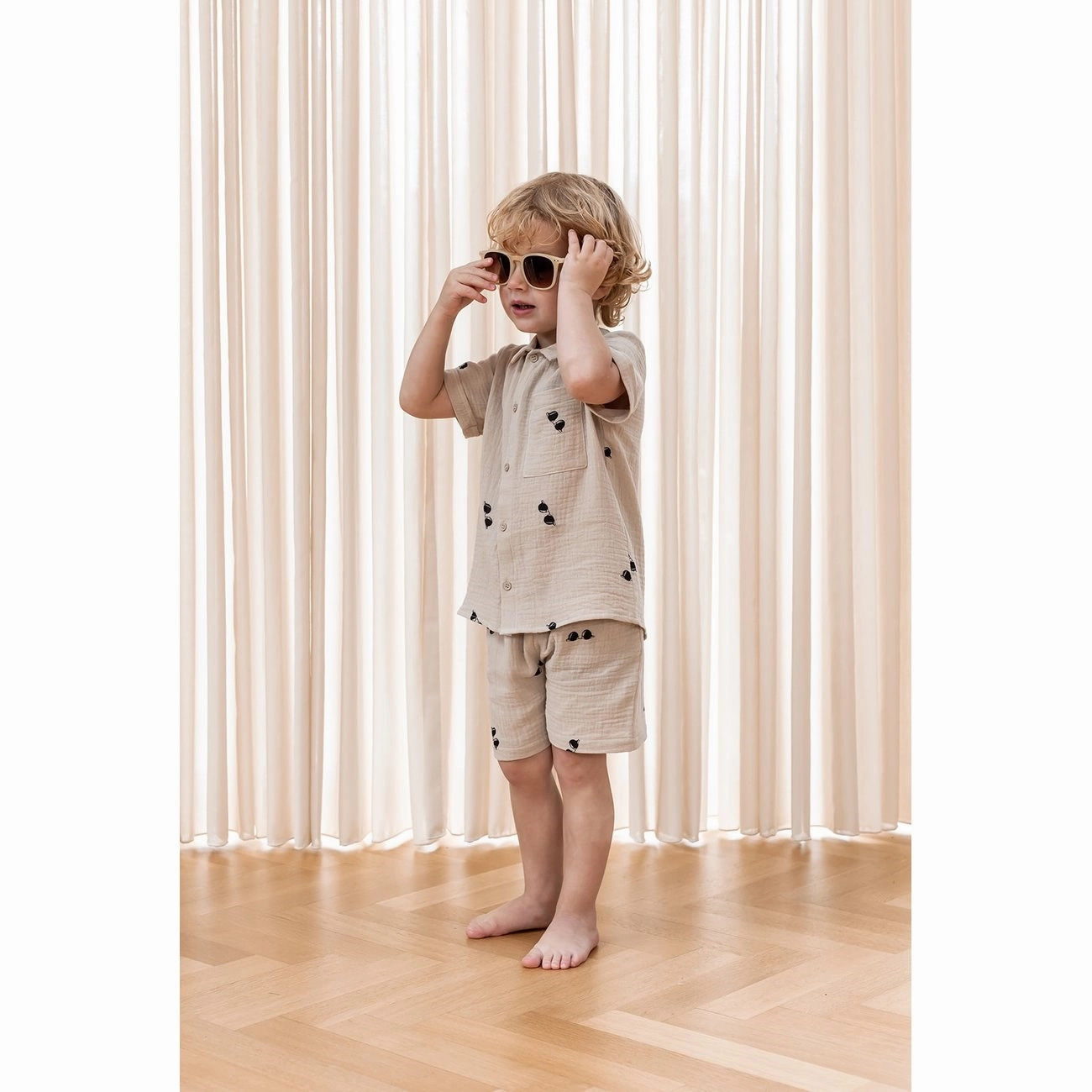 Fliink Humus Aop Hello Shorts Athletic Cut