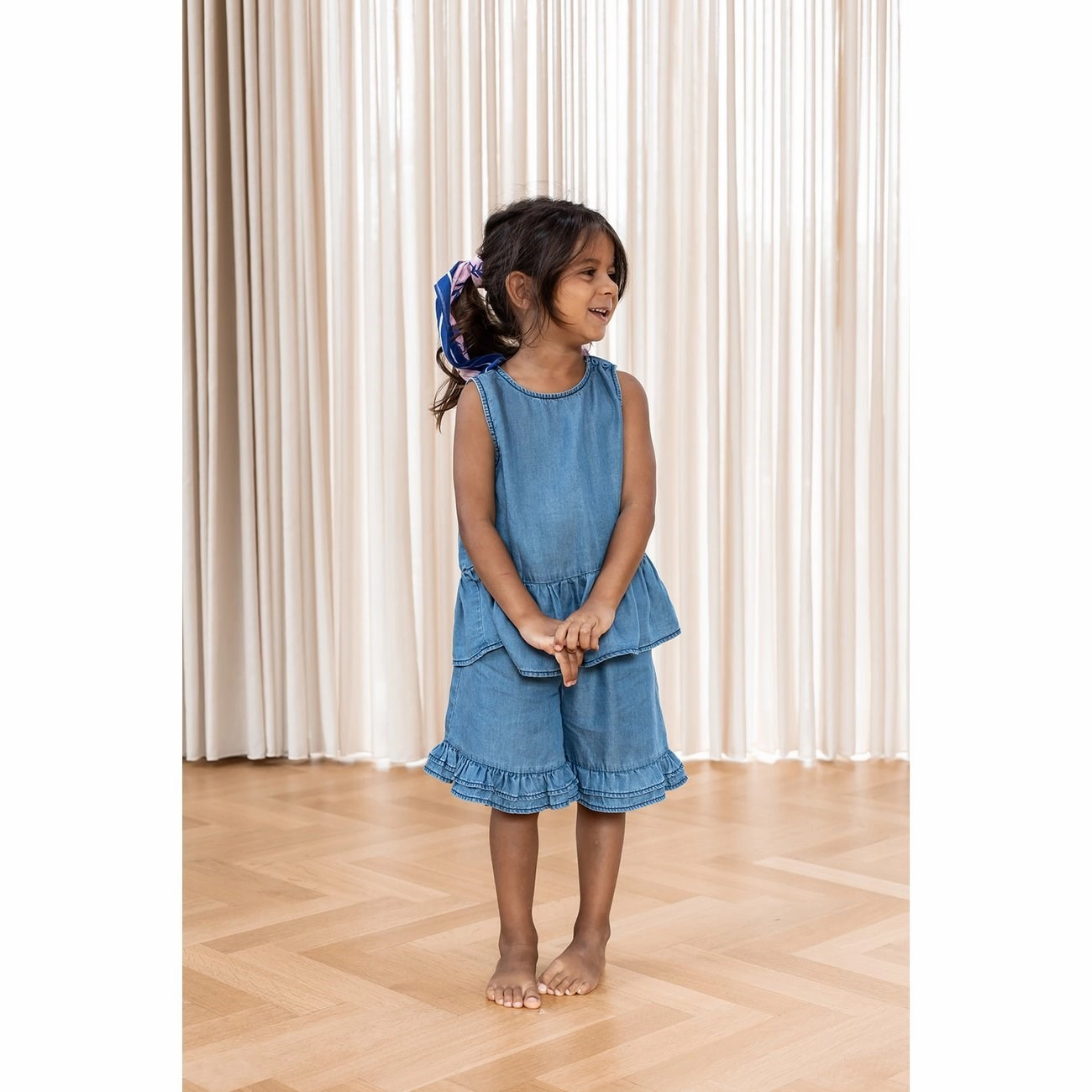 swim trunks Fliink Light Denim Blue Hi Shorts