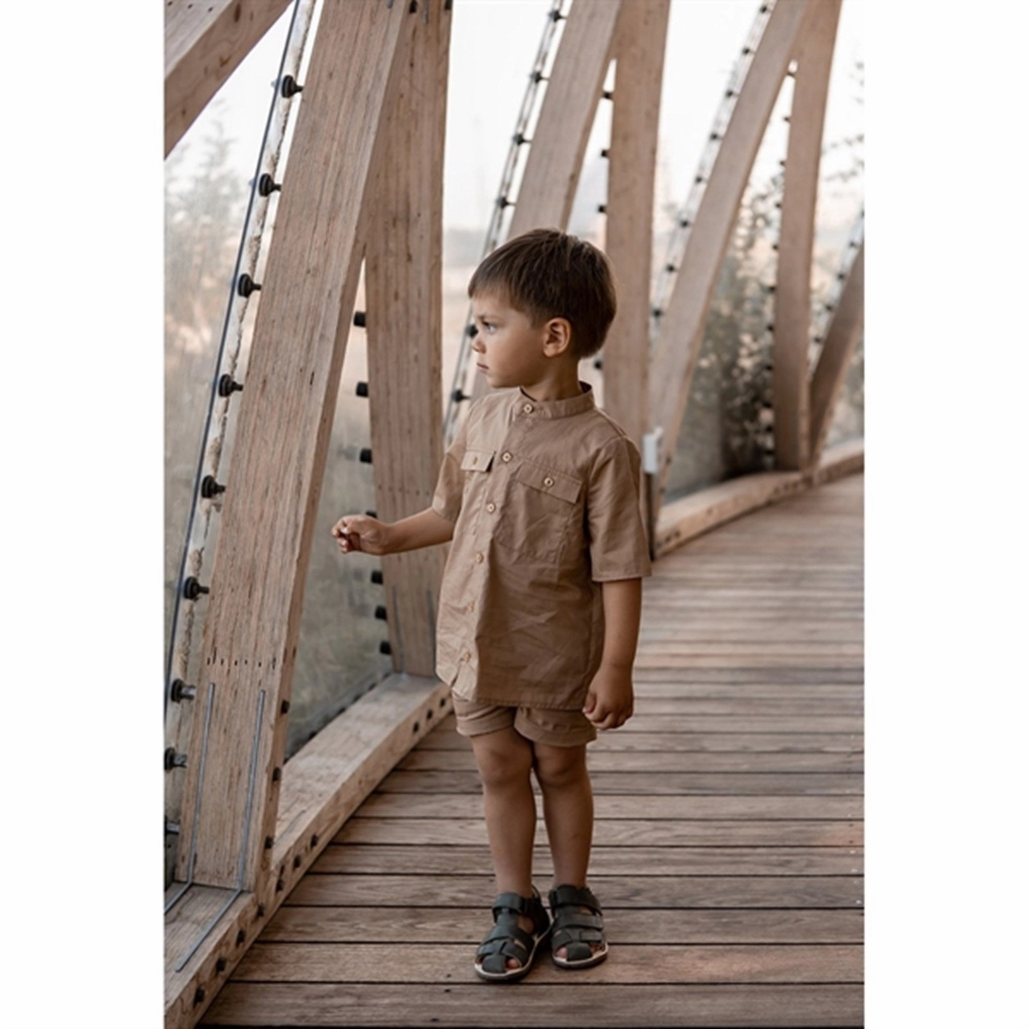 Basic Look Fliink Tigers Eye Banjo Shorts