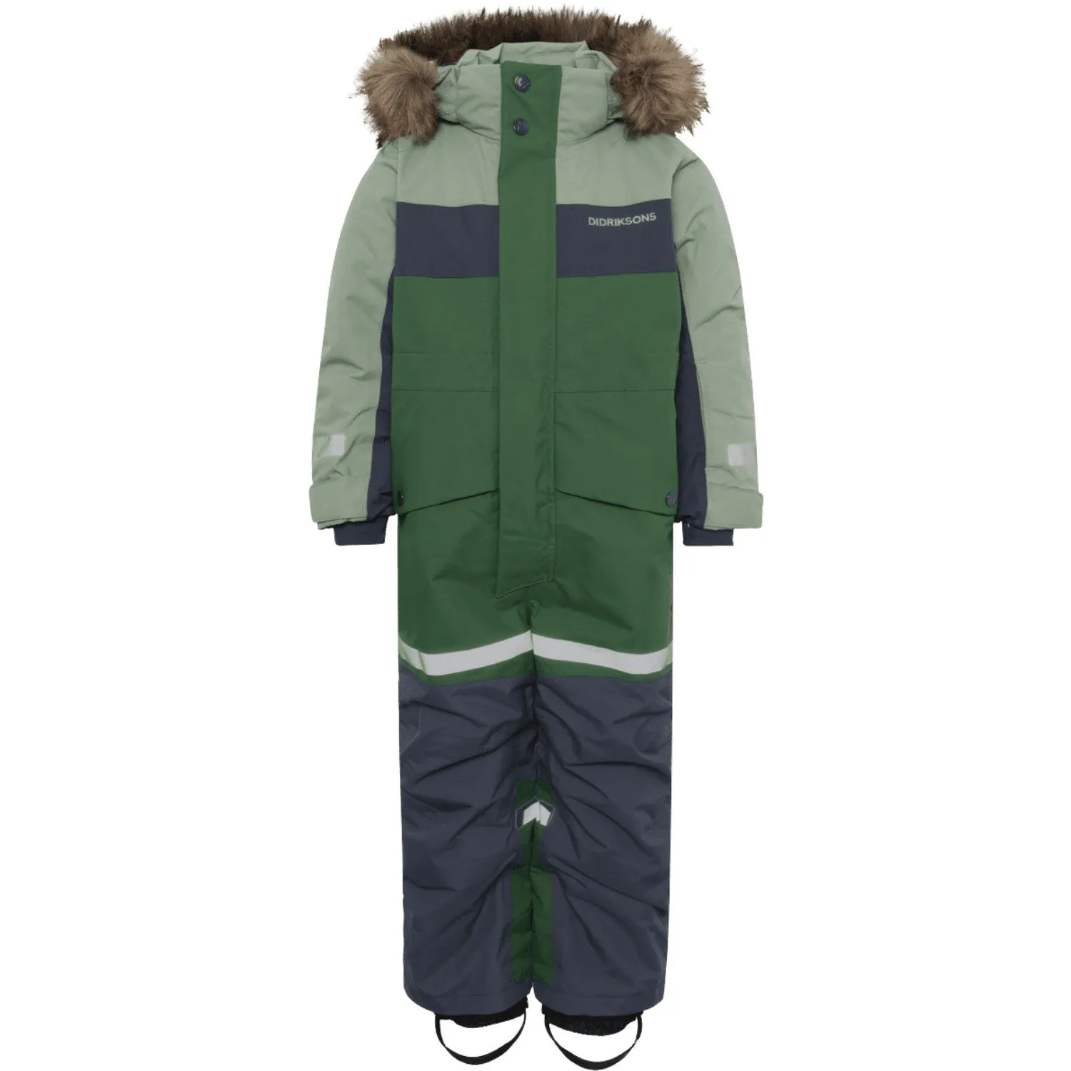 Didriksons Light Moss Bj?rven Kds Cover 4 Sustainable-Lining Ethically-Made