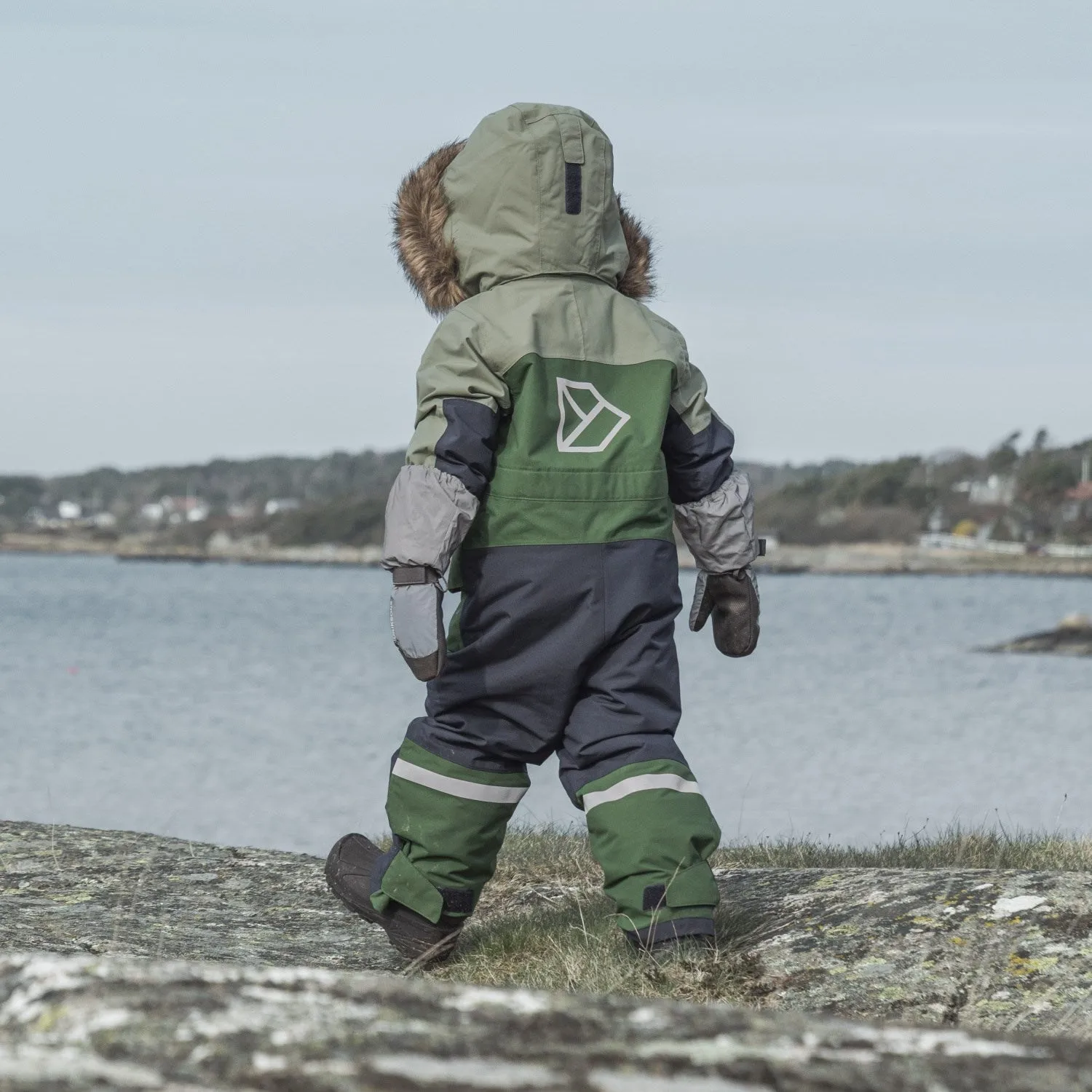 Didriksons Light Moss Bj?rven Kds Cover 4 Magnetic-Closure