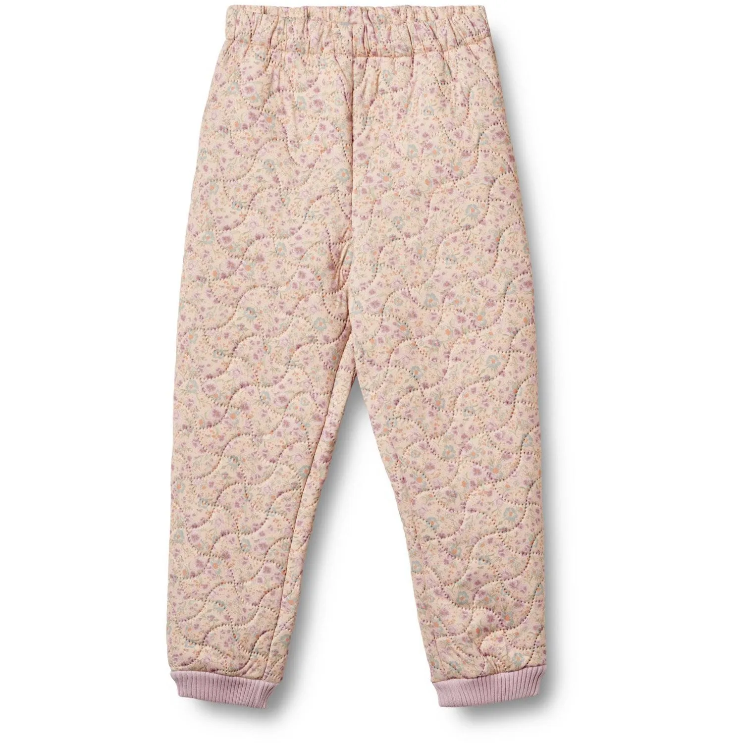 Wheat Pansies Thermo Pants Alex Rhinestone-Detail Oversized-Fit