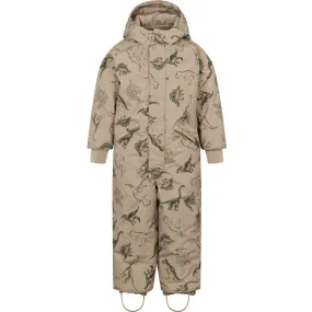 Ribbed-Texture MarMar Tech. Outerwear Print Dinosaurs Ollie Suit