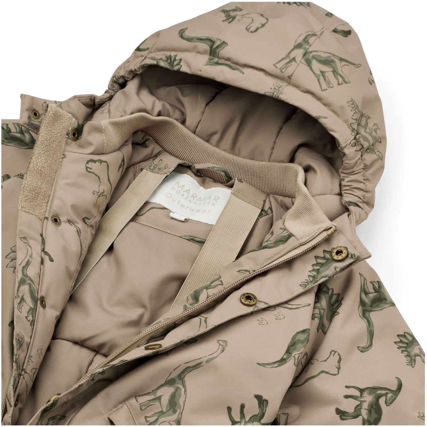 Abrasion-resistant MarMar Tech. Outerwear Print Dinosaurs Ollie Suit