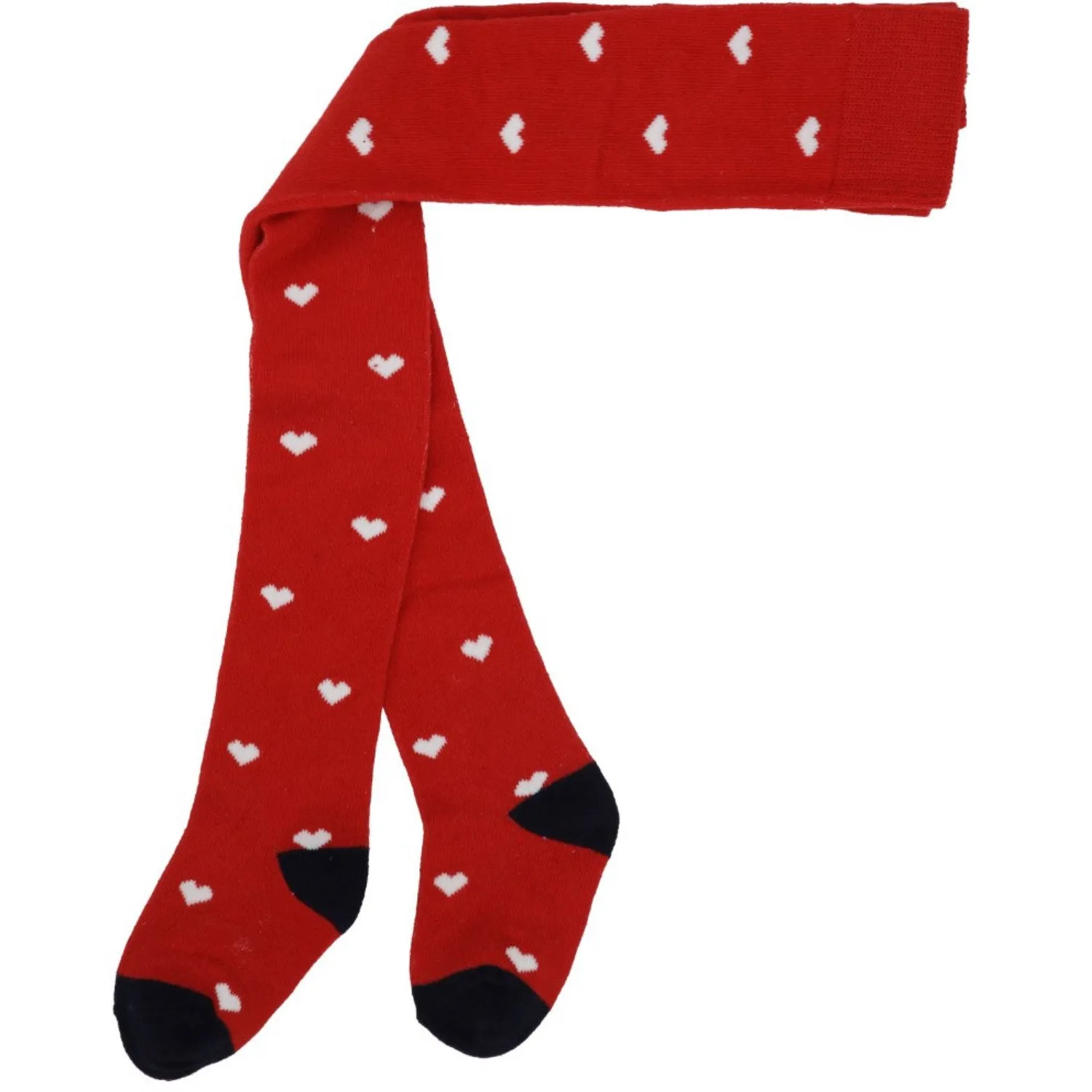 Shock-absorbing-quality Travel environment Fl?ss Poppy Red Heart Vera Stocking