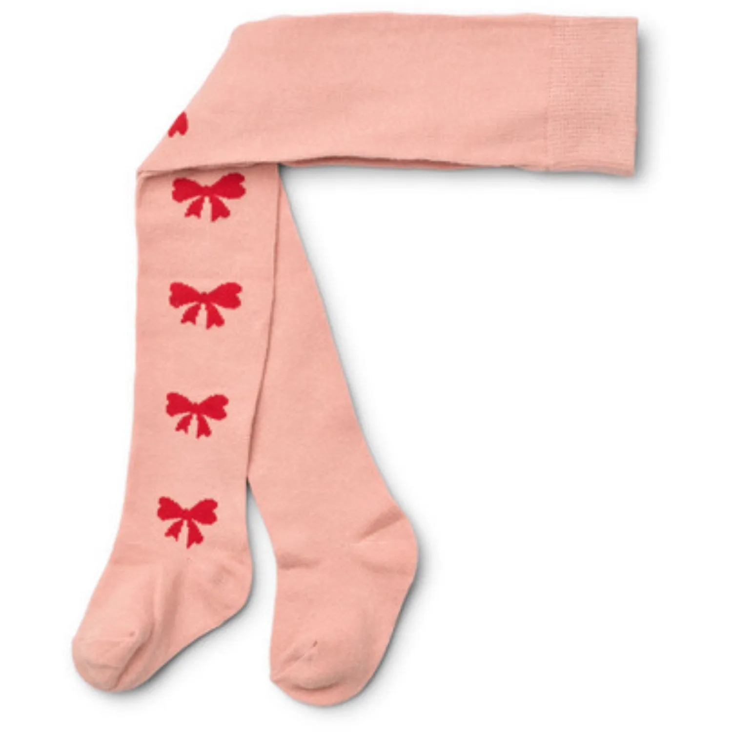 Fl?ss Warm Pink Bow Vera Stocking Functional Movement High-waisted
