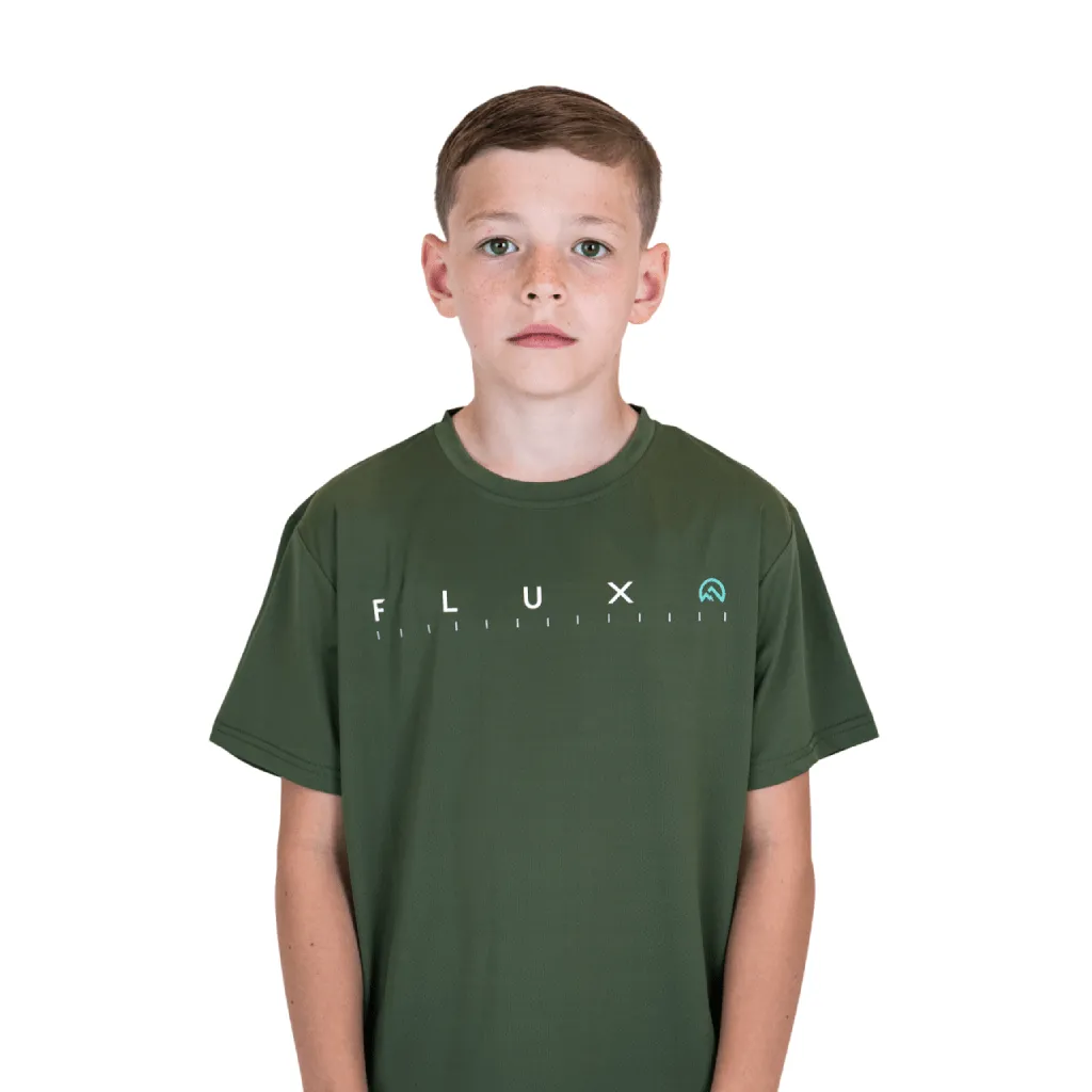 Flux Graphic Logo T-Shirt Junior gemstone Straight fit