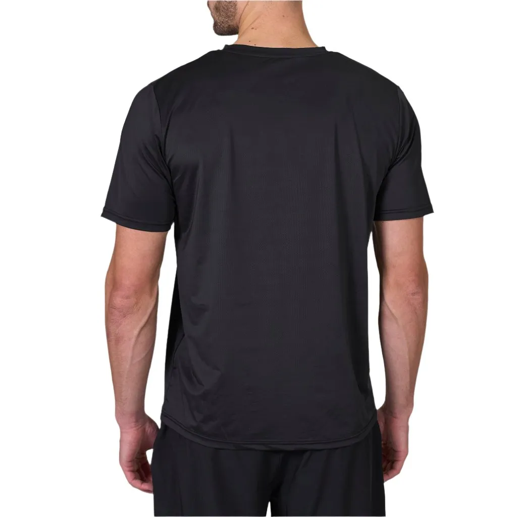 Flux Graphic Logo T-Shirt Men Flexible Fit AthleticPerformance