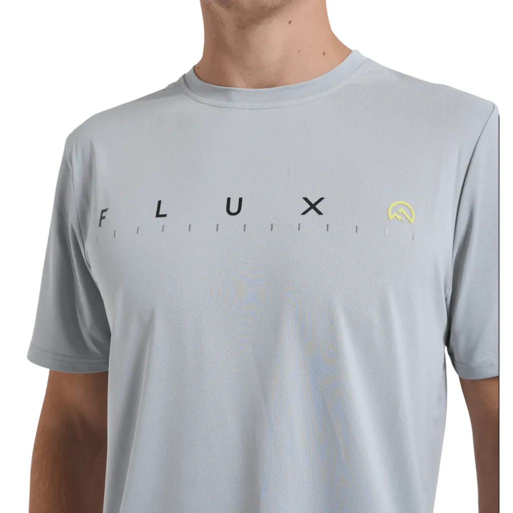 Flux Graphic Logo T-Shirt Men Sport Performance Dynamic Ergonomic Patterns